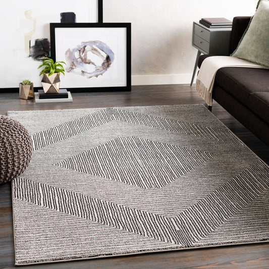 Nepali NPI-2316 2' x 3' Machine Woven Accent Rug
