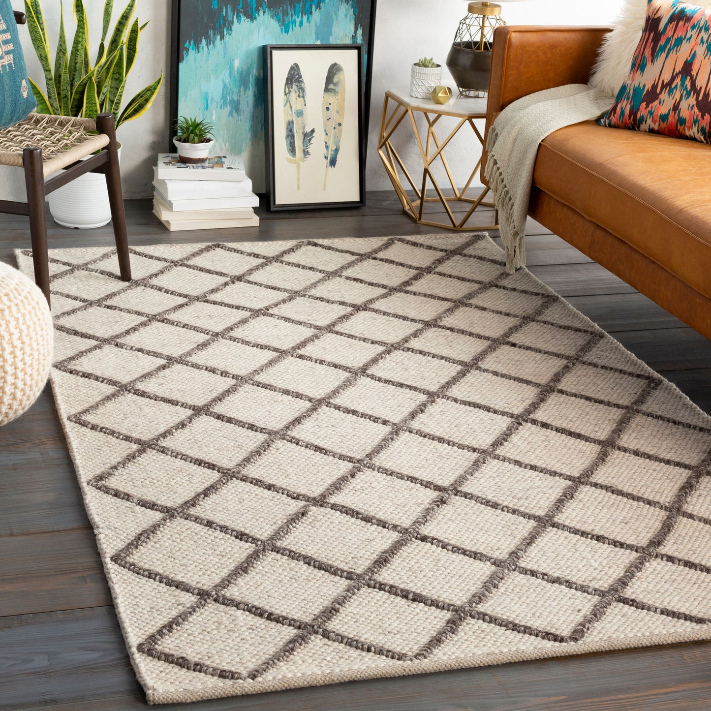 Napels NPL-2300 2' x 3' Handmade Accent Rug
