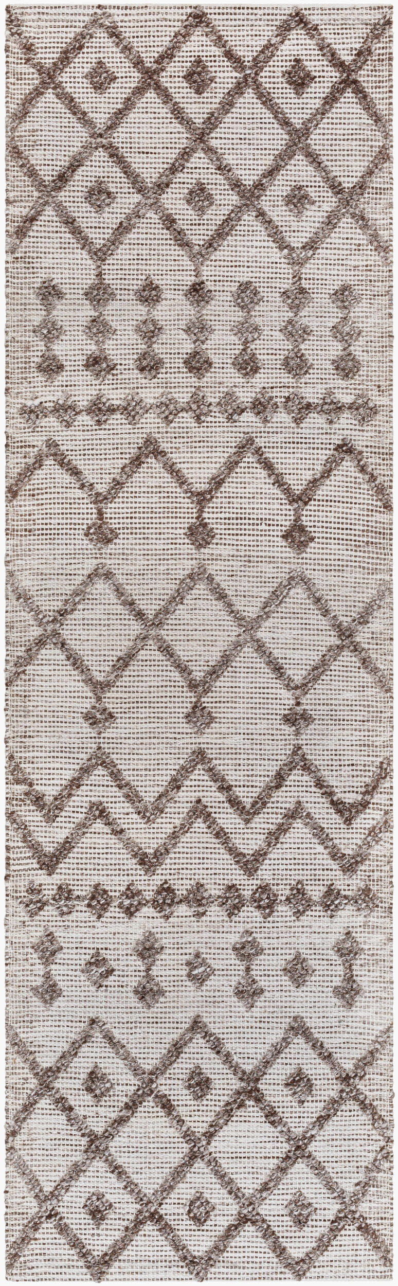 Napoli NPO-2300 8ft Runner Handmade Recyled Runner Rug
