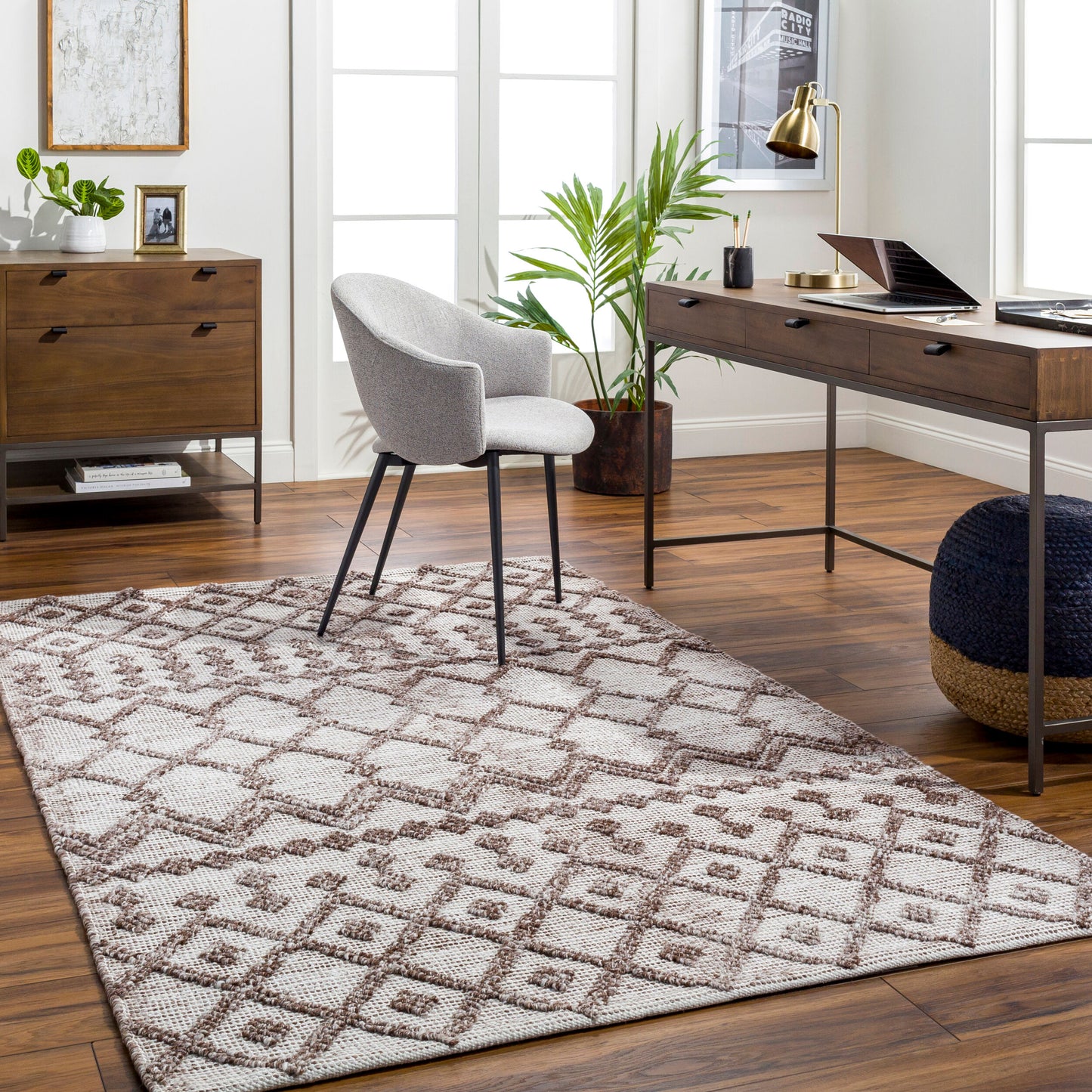 Napoli NPO-2300 6' x 9' Handmade Recyled Area Rug