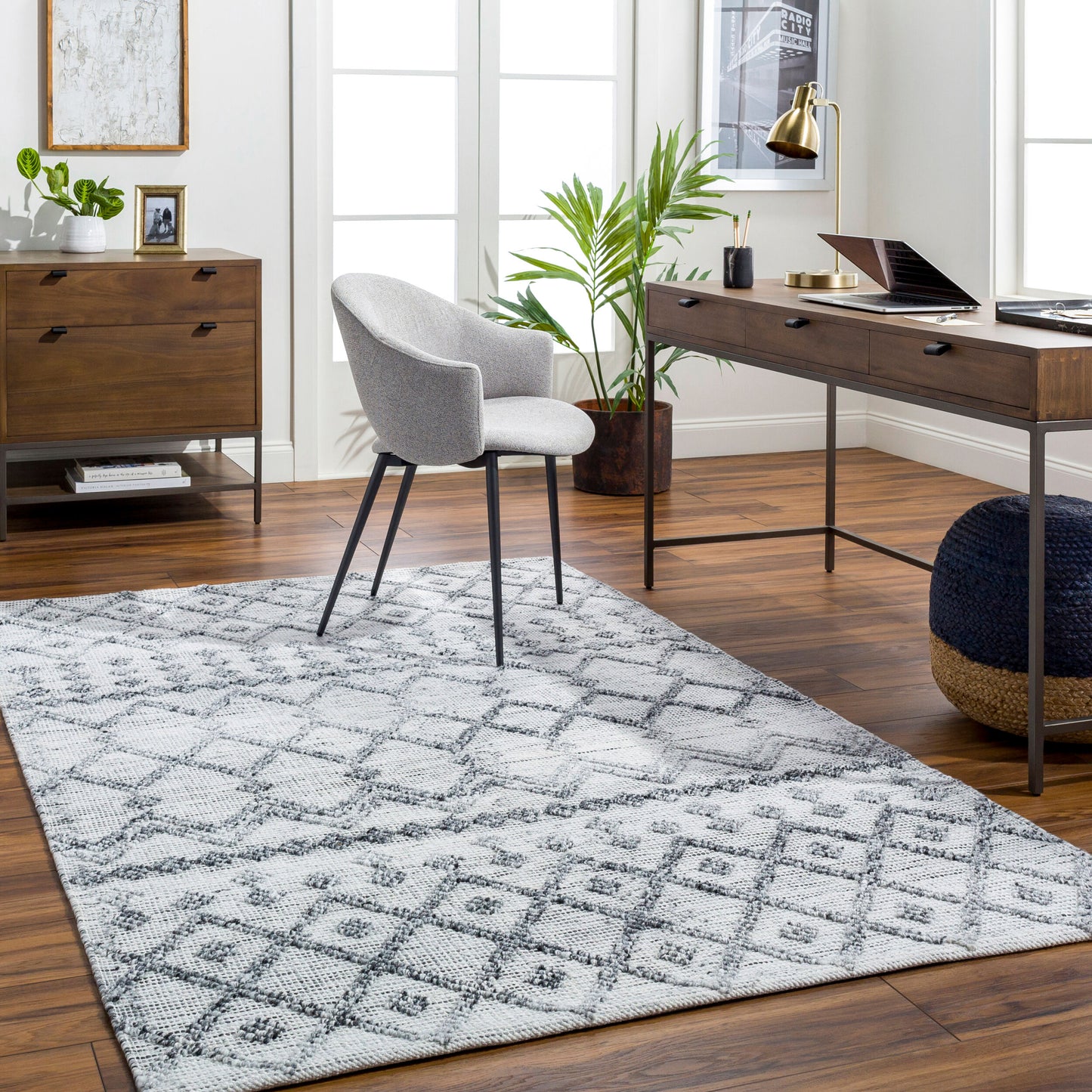Napoli NPO-2301 6' x 9' Handmade Recyled Area Rug