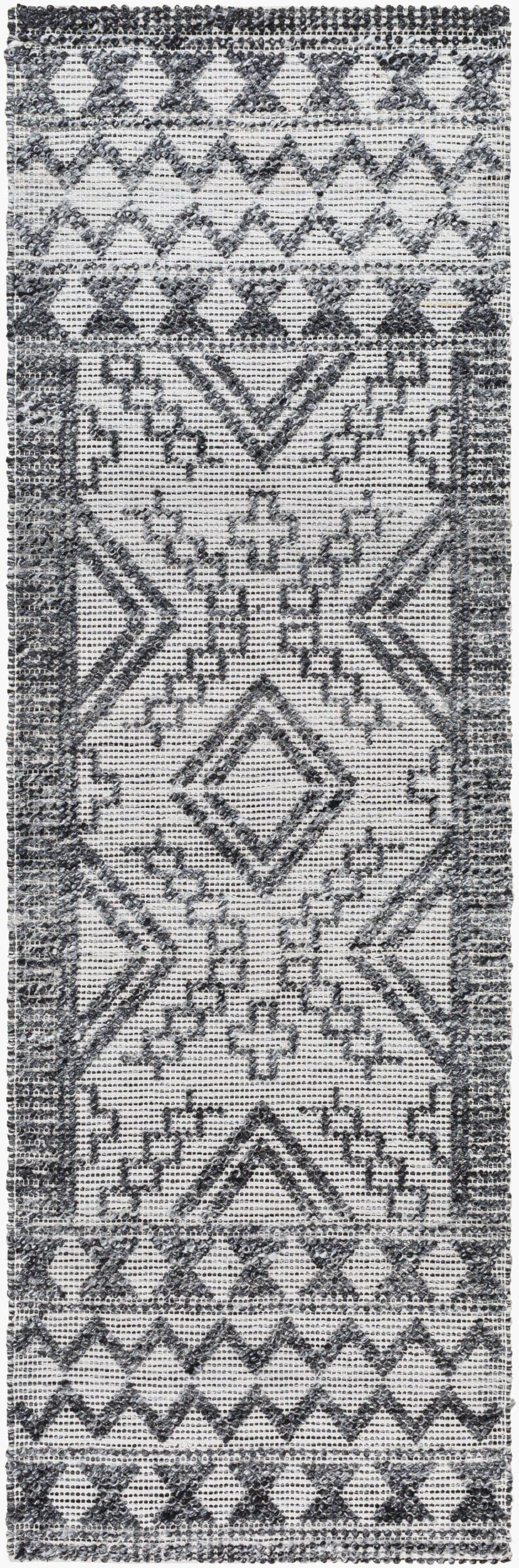 Napoli NPO-2304 8ft Runner Handmade Recyled Runner Rug