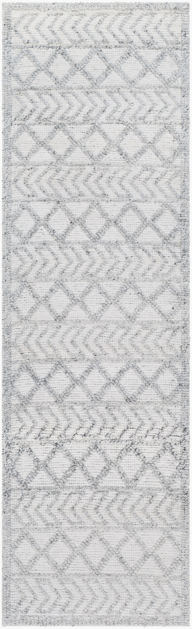 Napoli NPO-2312 8ft Runner Handmade Recyled Runner Rug