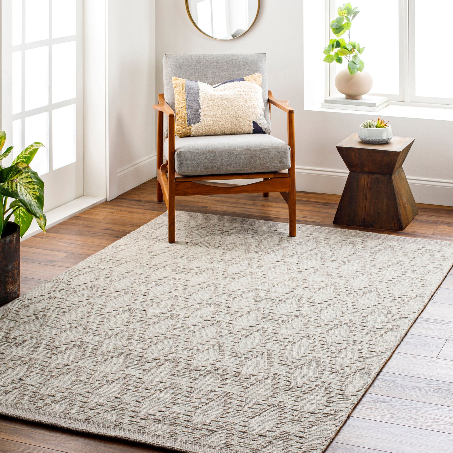 Napoli NPO-2313 2' x 3' Handmade Recyled Accent Rug