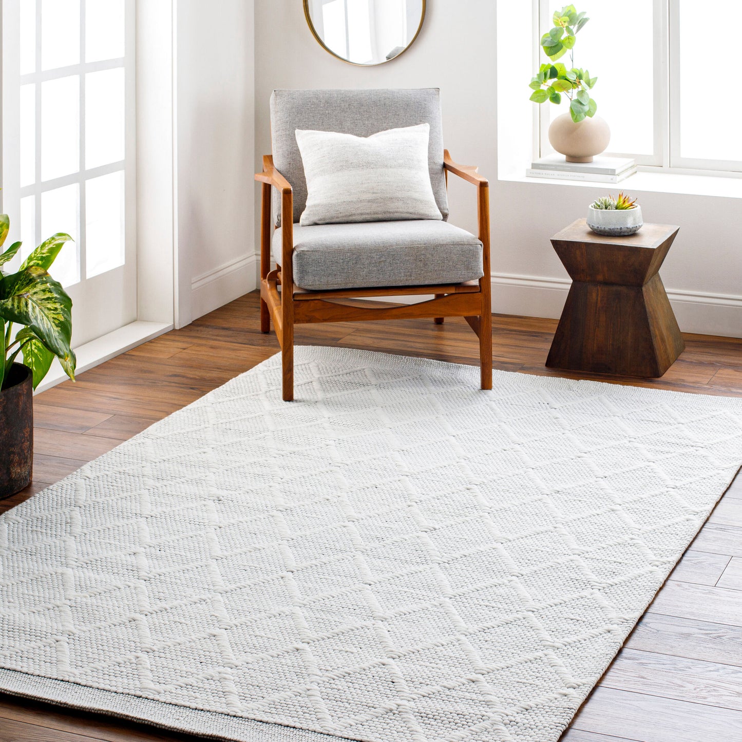 Napoli NPO-2316 2' x 3' Handmade Recyled Accent Rug