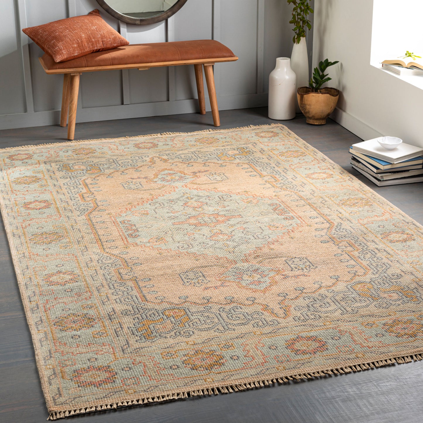 Nirvana NVN-2302 2' x 3' Handmade Accent Rug