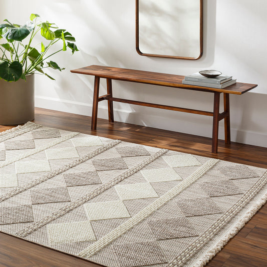 New Delhi NWH-2301 9' x 12' Machine Woven Area Rug