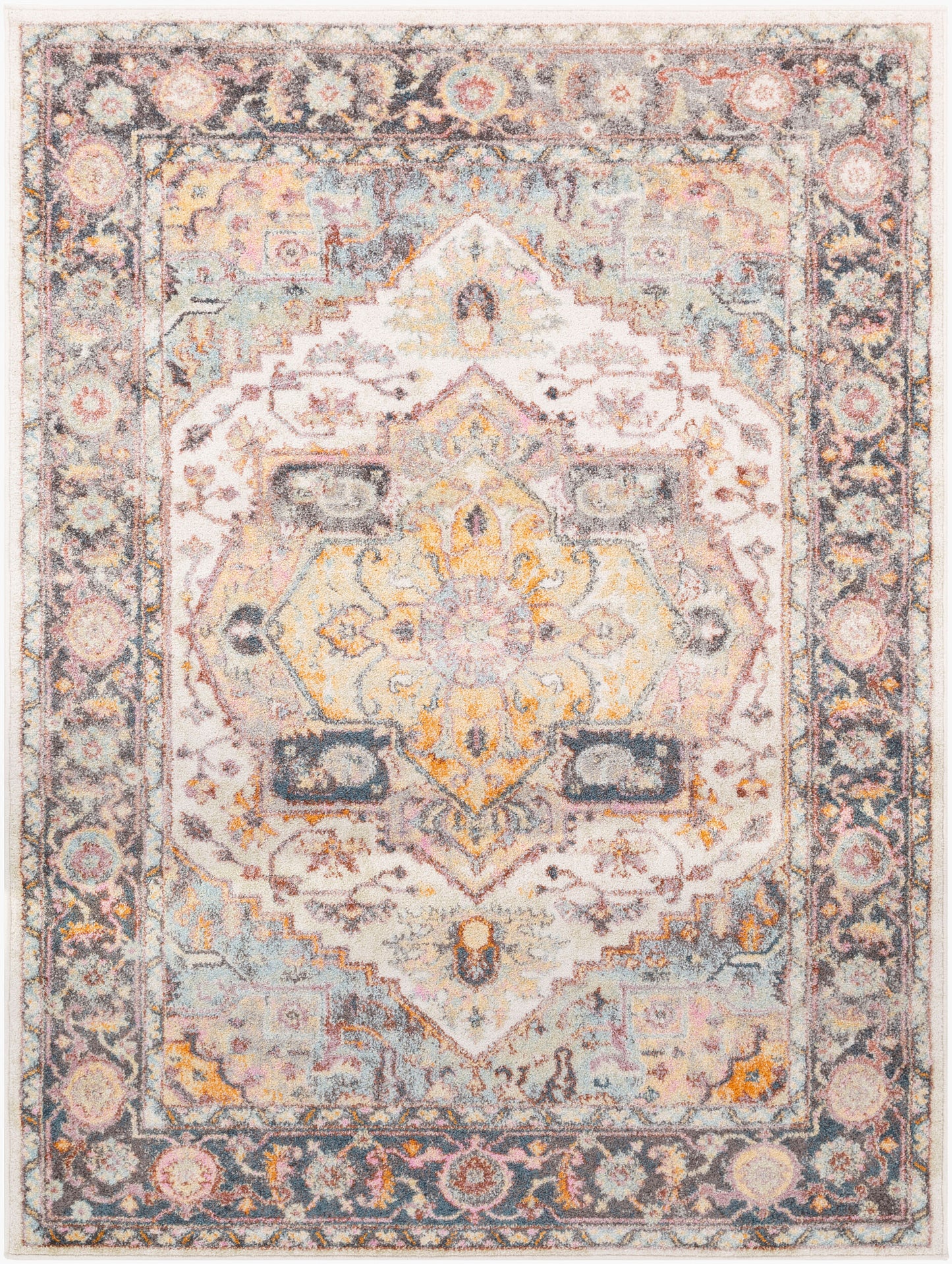 New Mexico NWM-2304 2' x 3' Machine Woven Accent Rug