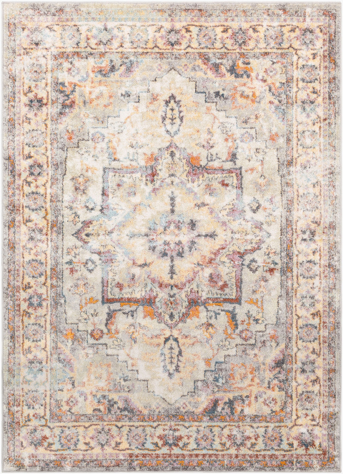 New Mexico NWM-2305 2' x 3' Machine Woven Accent Rug