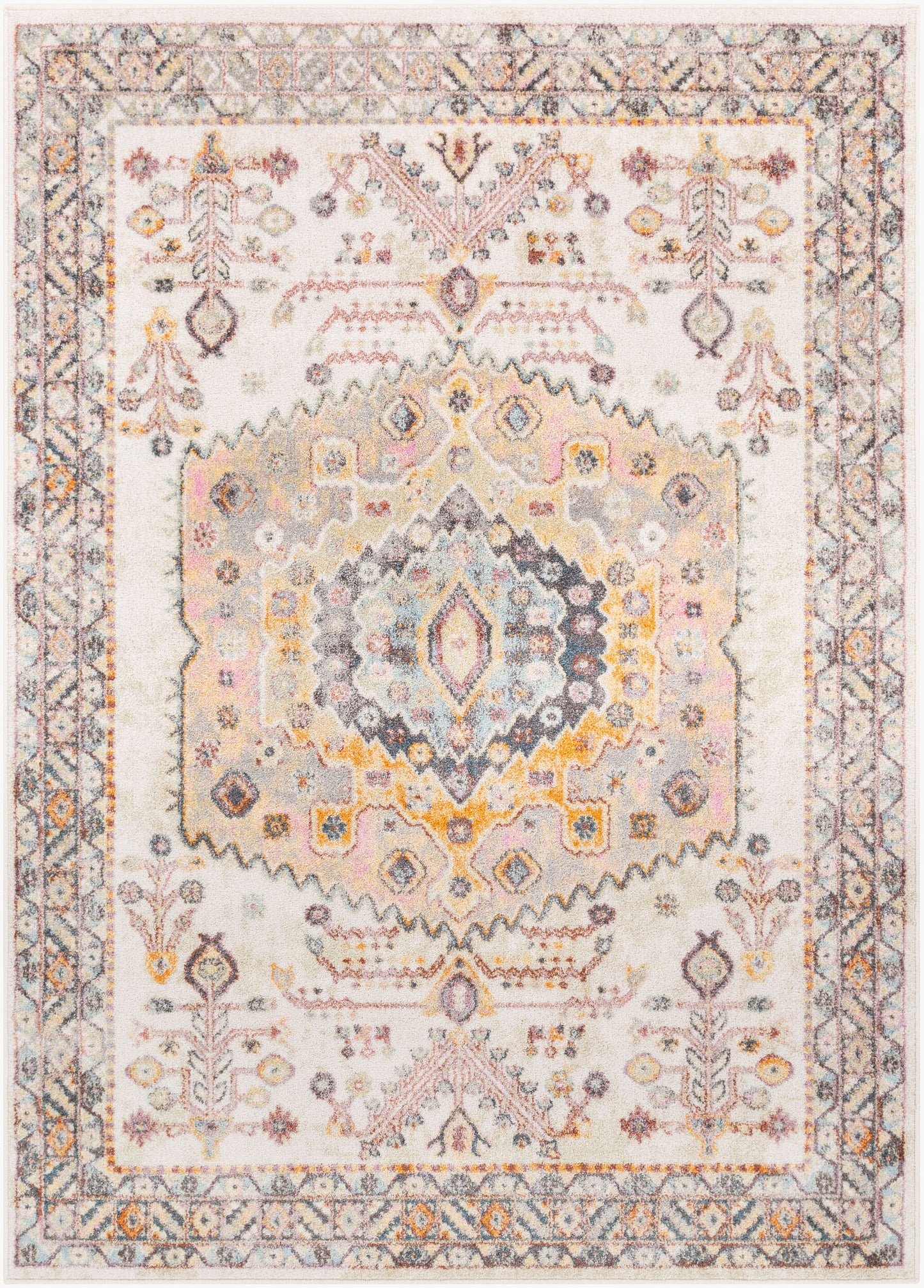 New Mexico NWM-2312 2' x 3' Machine Woven Accent Rug