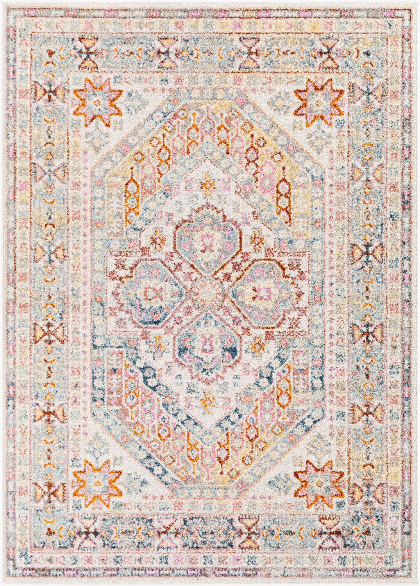 New Mexico NWM-2364 2' x 3' Machine Woven Accent Rug