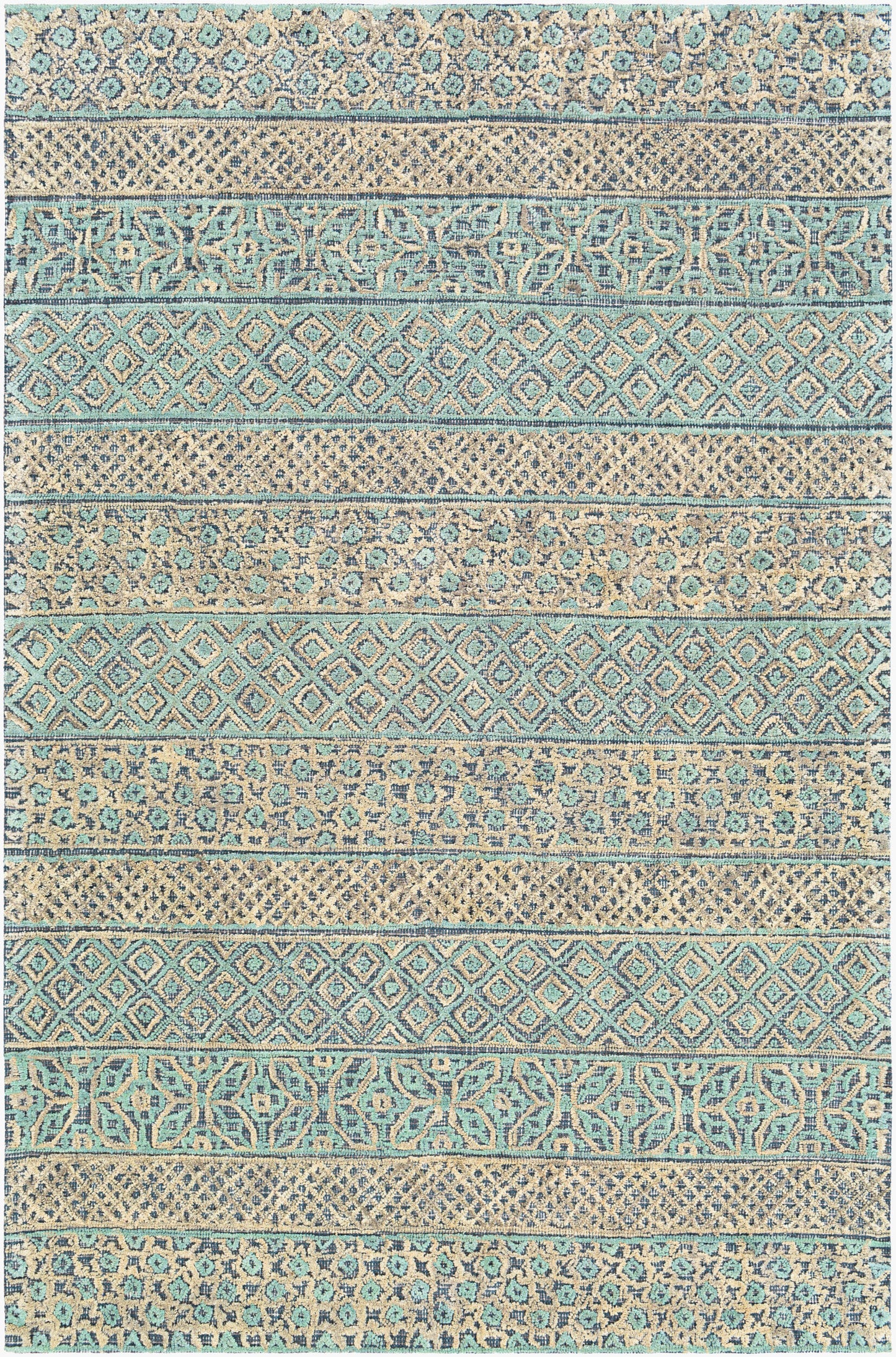 Oakland OAA-1011 2' x 3' Handmade Wool Accent Rug