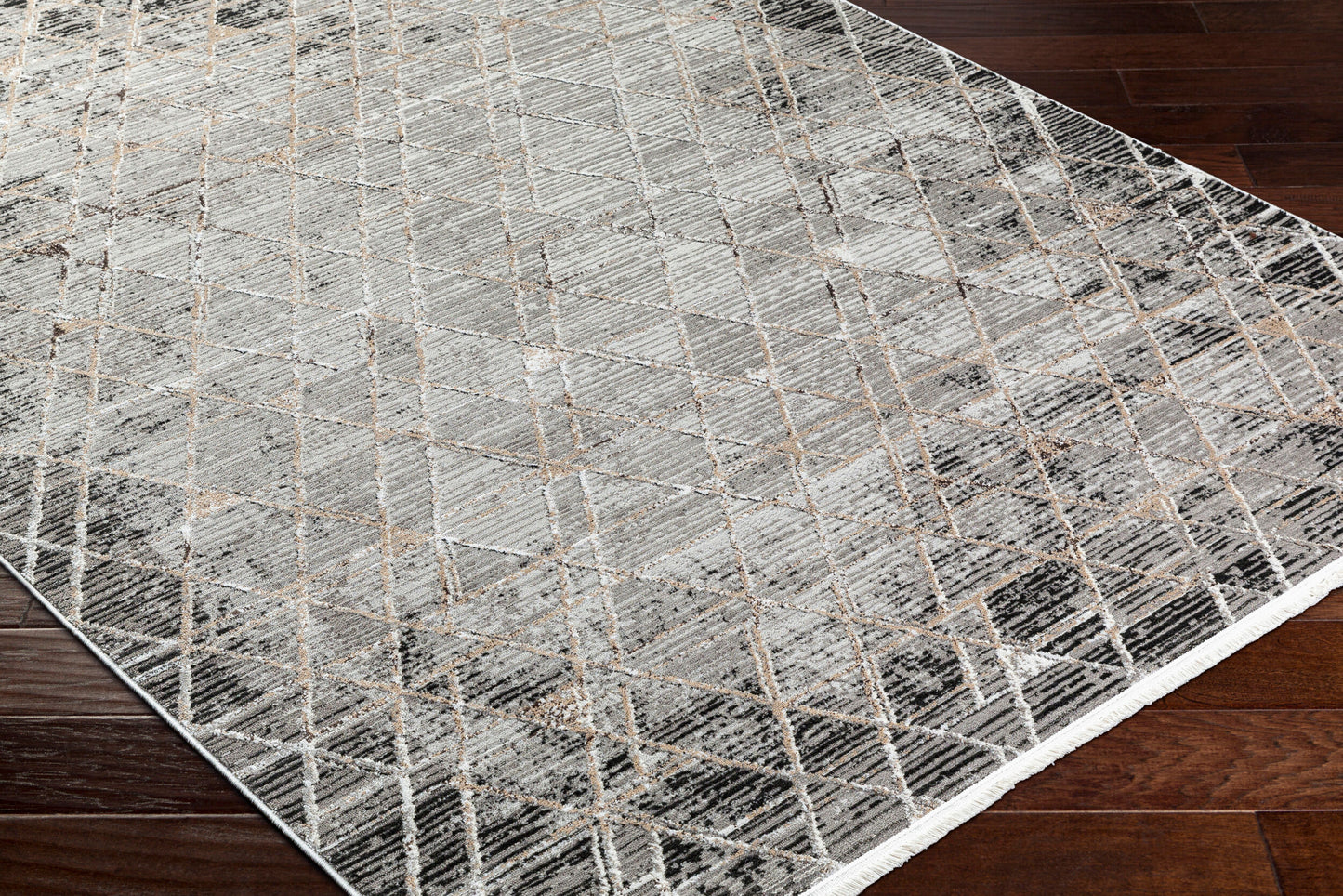 Alfombra tejida a máquina Obsession OBN-2301 de 8' x 10'