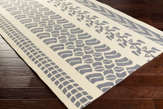 Alfombra Pandemonium PDM-1008 de 1,52 m x 2,44 m para interior y exterior, hecha a mano