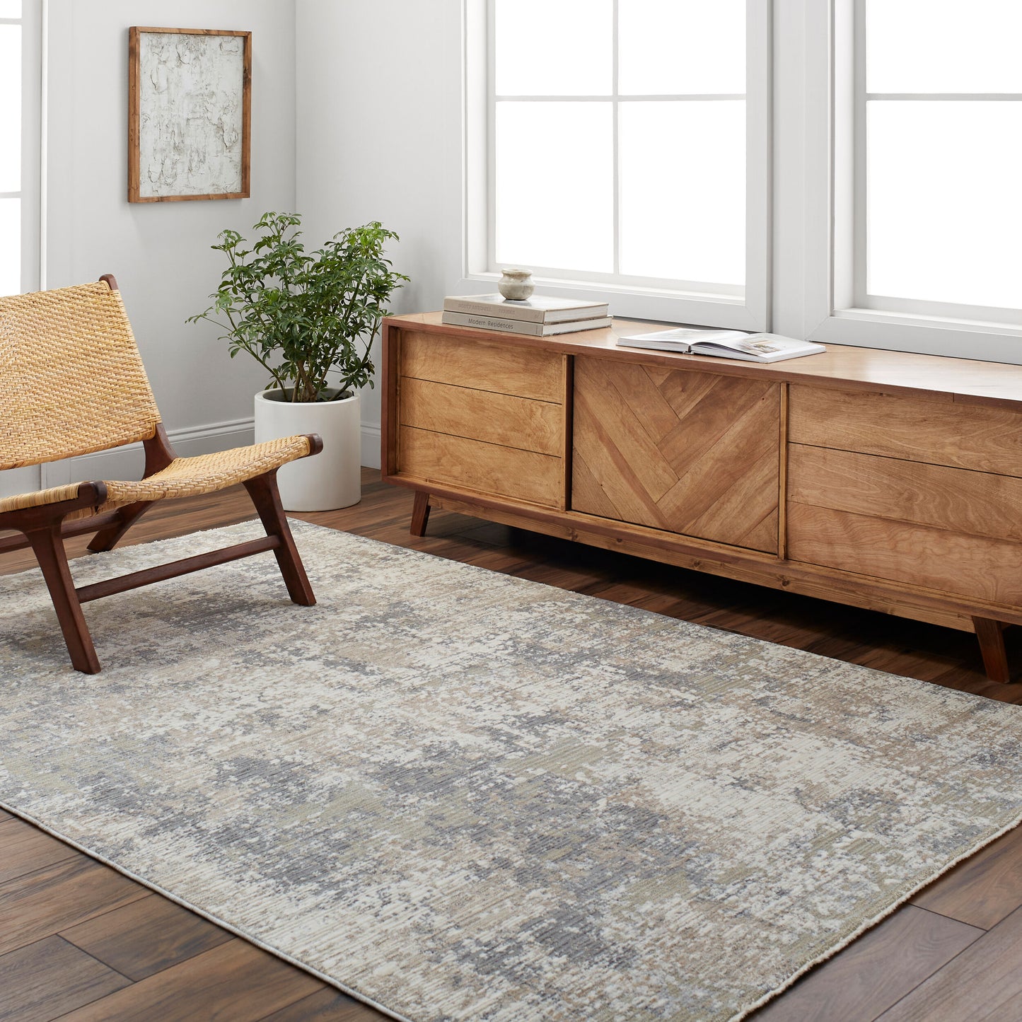 Presidential PDT-2331 3' x 5' Machine Woven Accent Rug