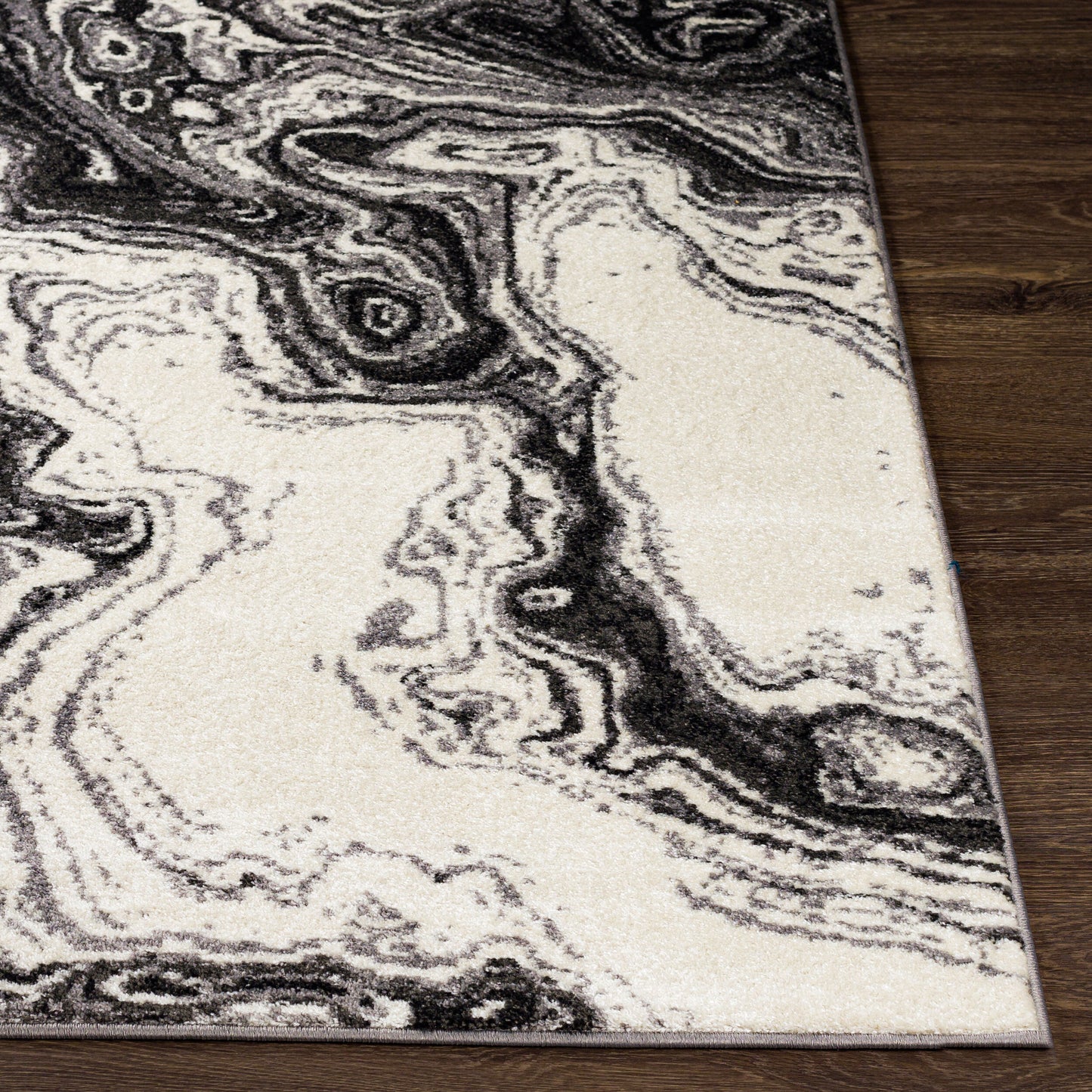 Alfombra decorativa tejida a máquina Pepin PEI-1014 de 2' x 3'