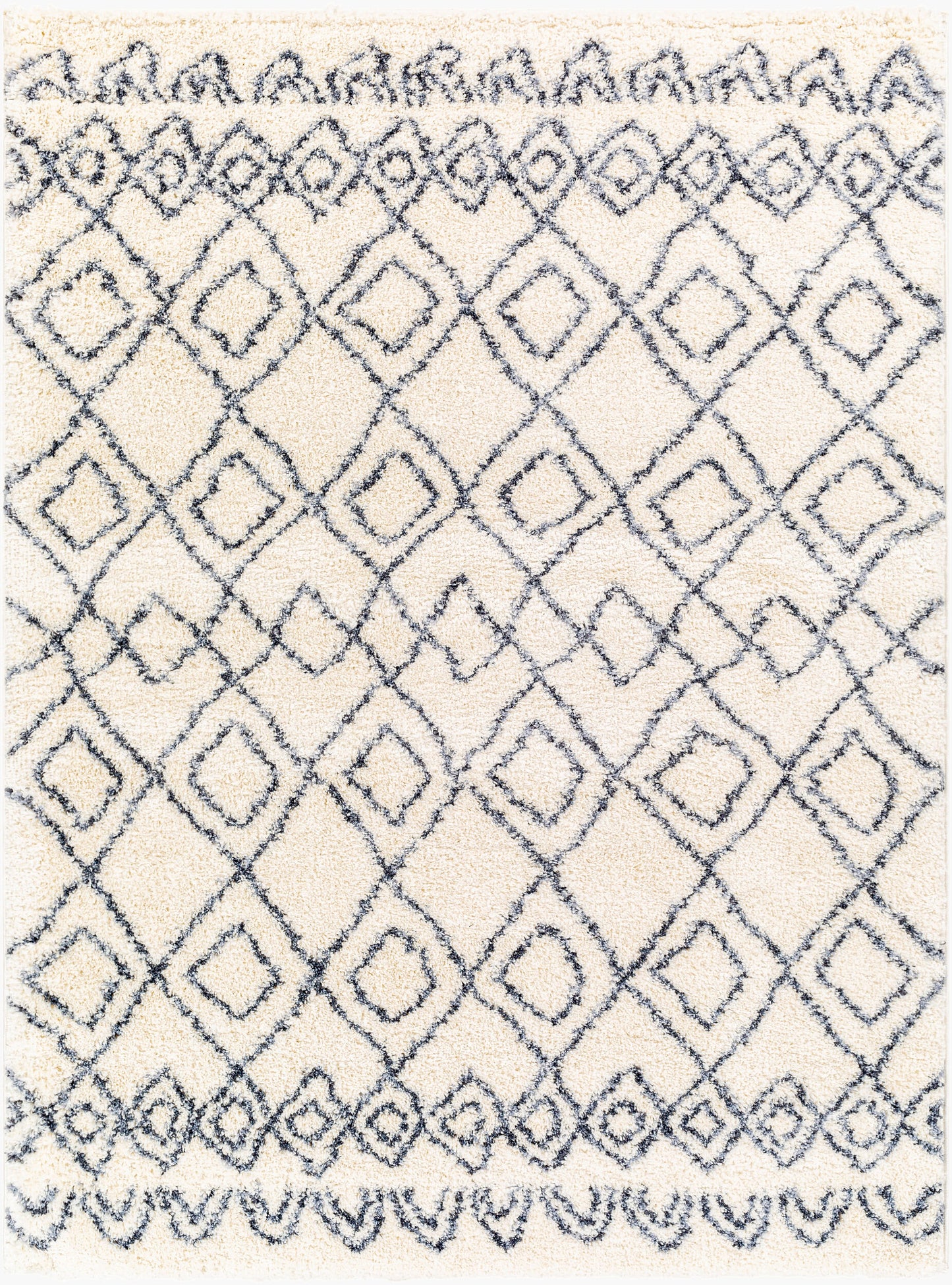 Alfombra tejida a máquina Puffy Shag PFY-2301 de 1,52 m x 2,13 m