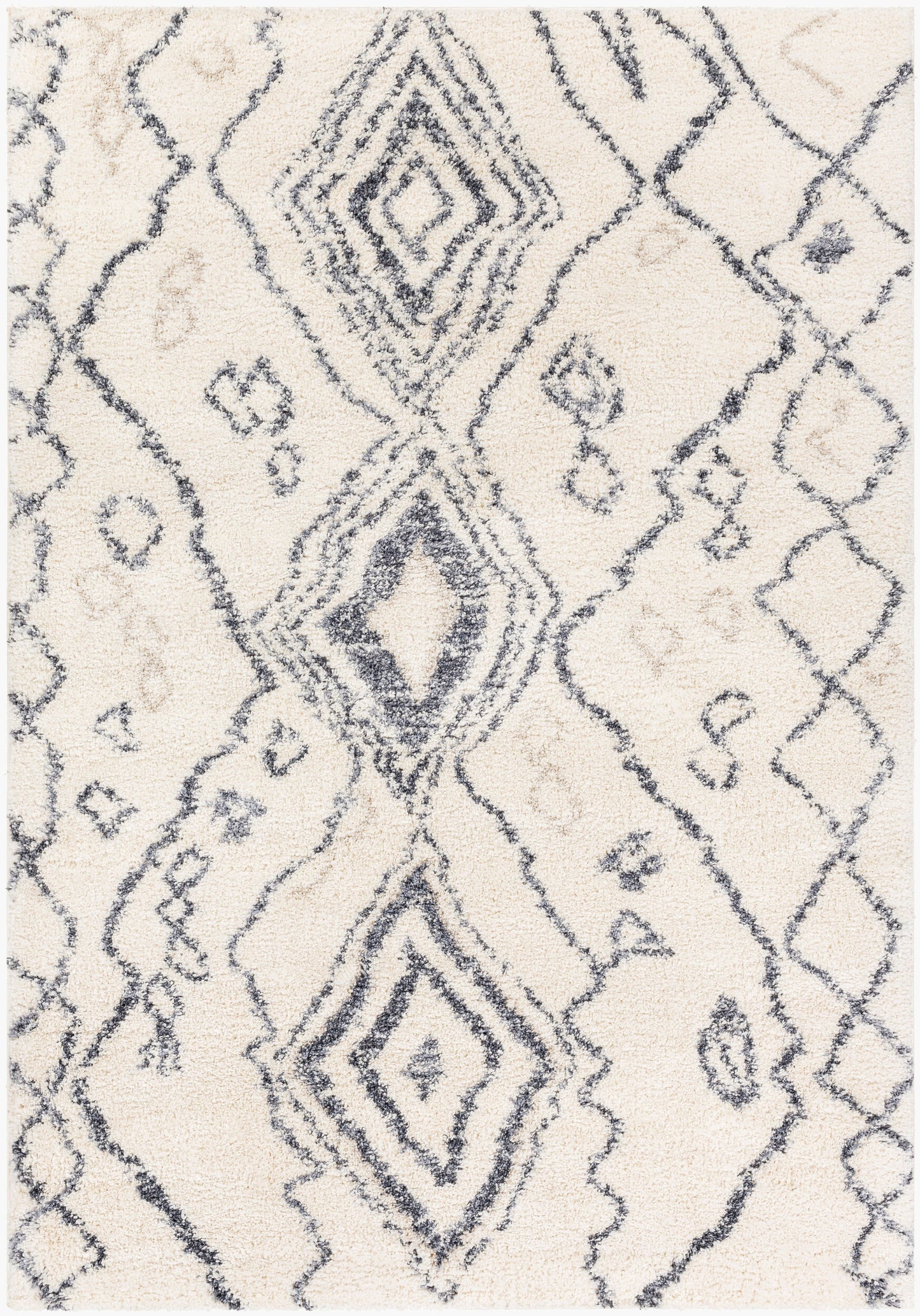 Alfombra tejida a máquina Puffy Shag PFY-2304 de 1,52 m x 2,13 m