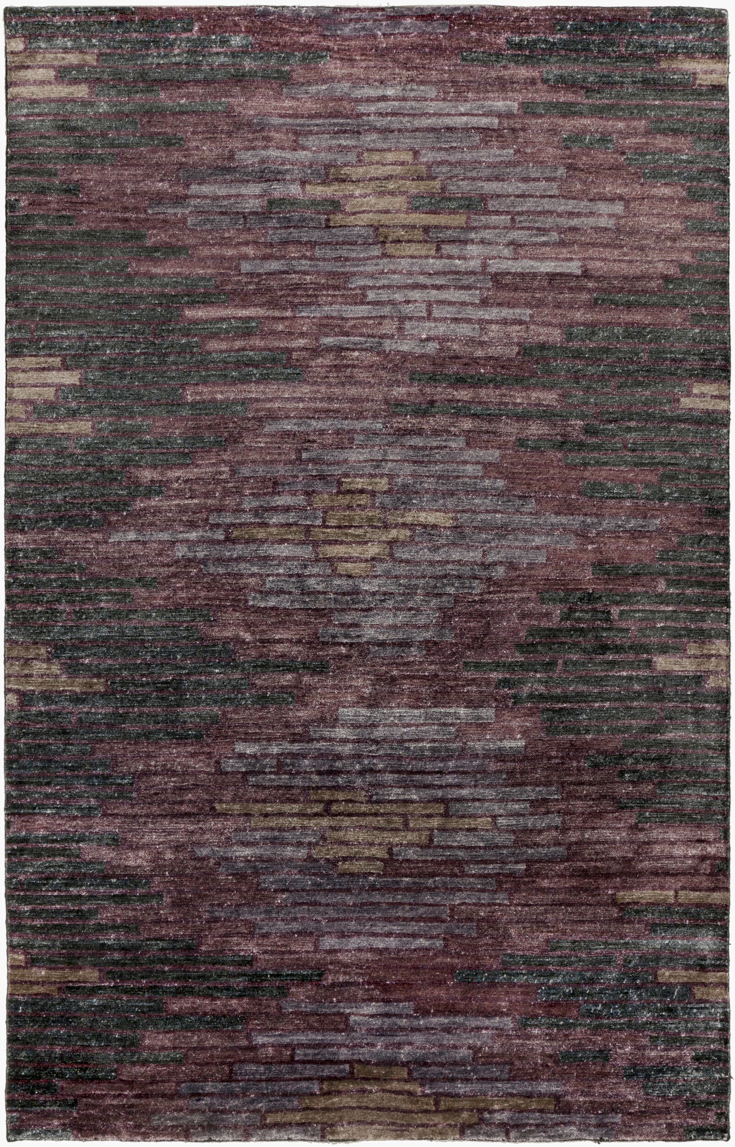 Platinum PLAT-9005 2' x 3' Handmade Faux Silk Accent Rug