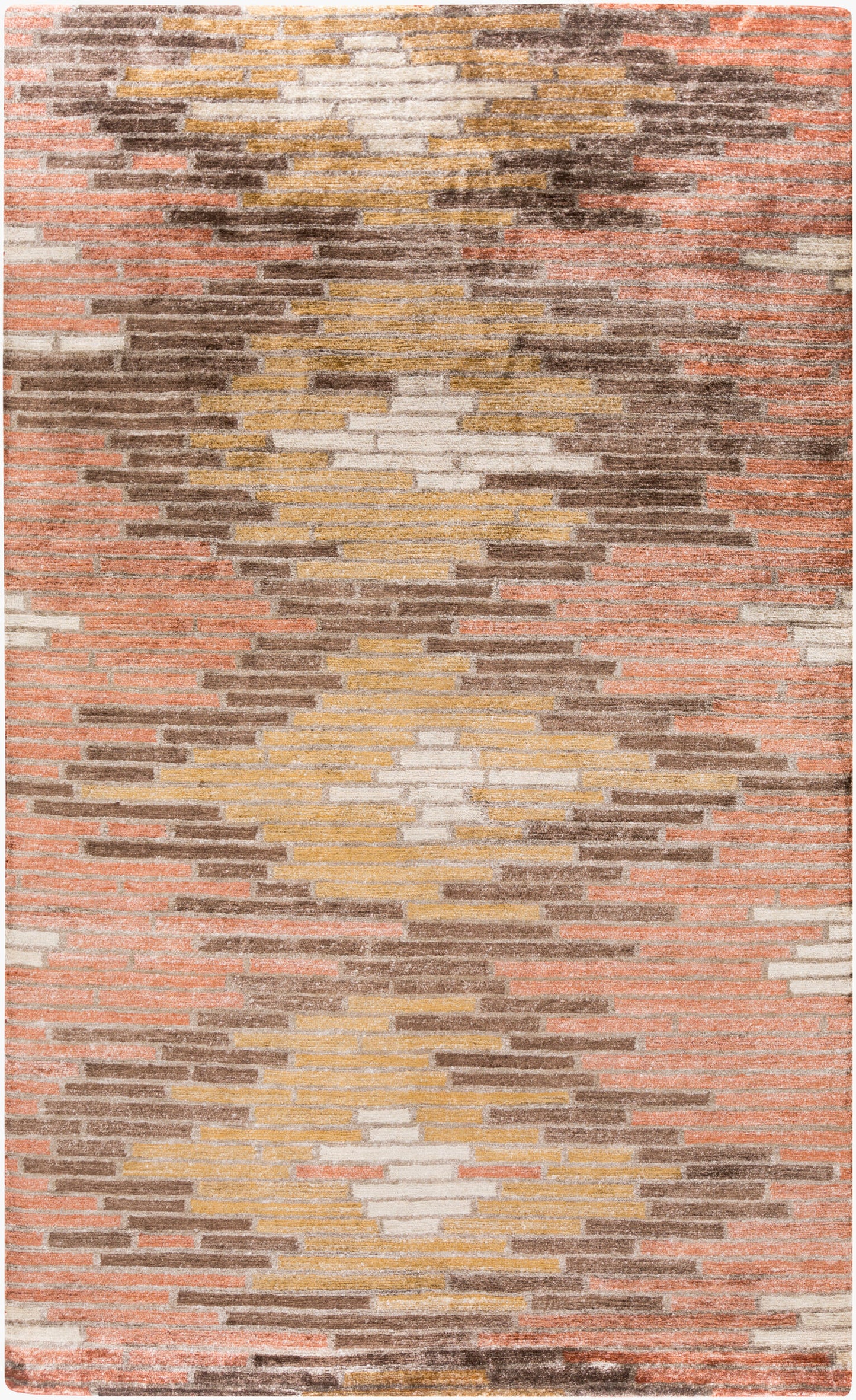 Platinum PLAT-9012 2' x 3' Handmade Faux Silk Accent Rug