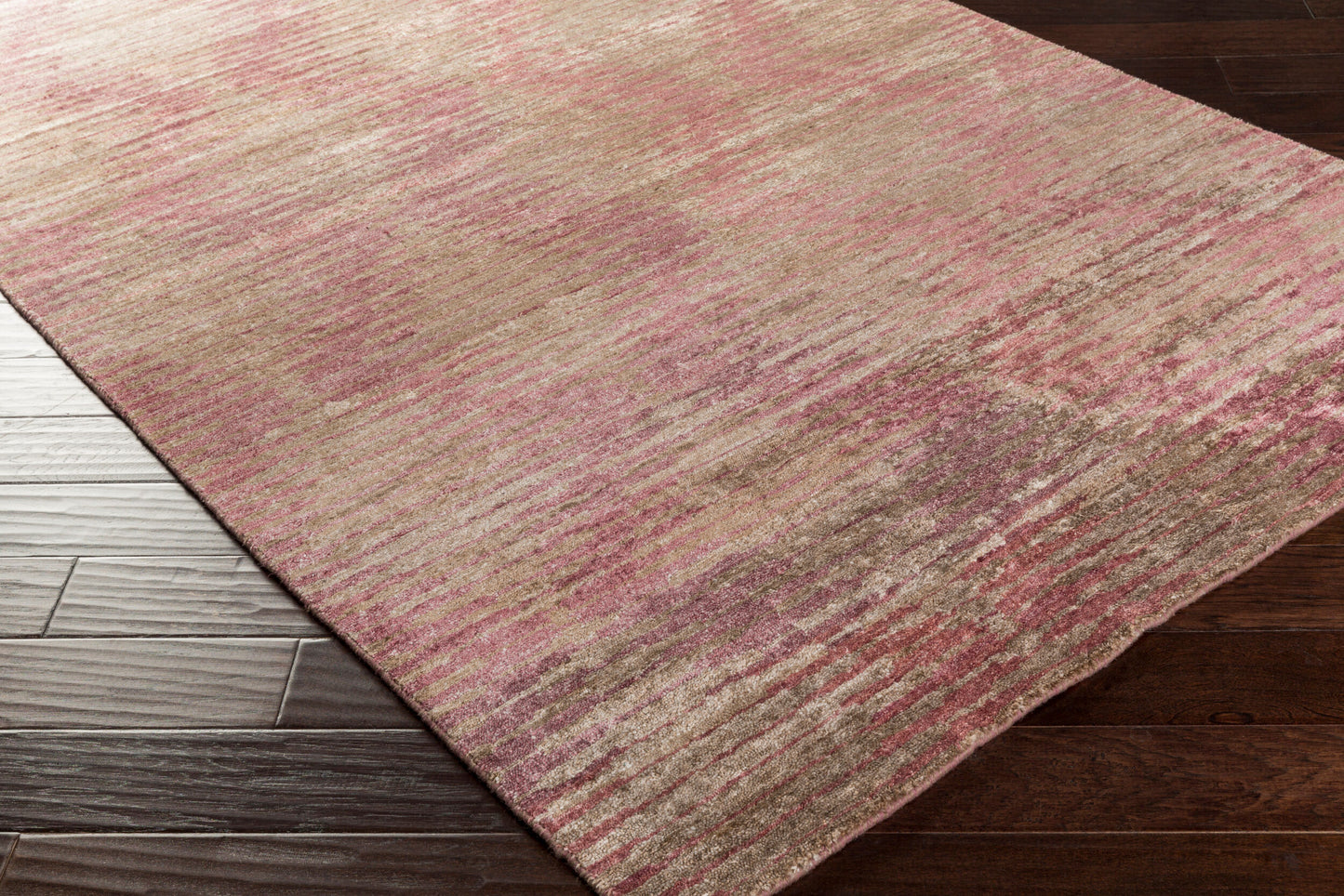 Platinum PLAT-9025 2' x 3' Handmade Faux Silk Accent Rug