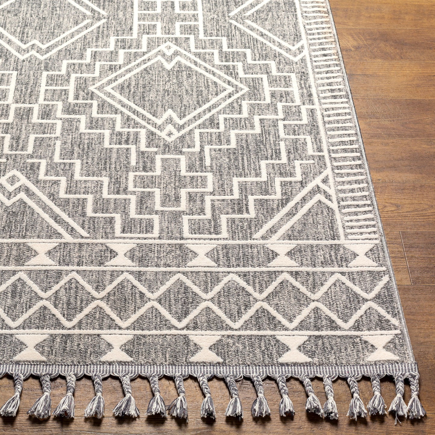 Palermo PLR-2304 9' x 12' Machine Woven Area Rug