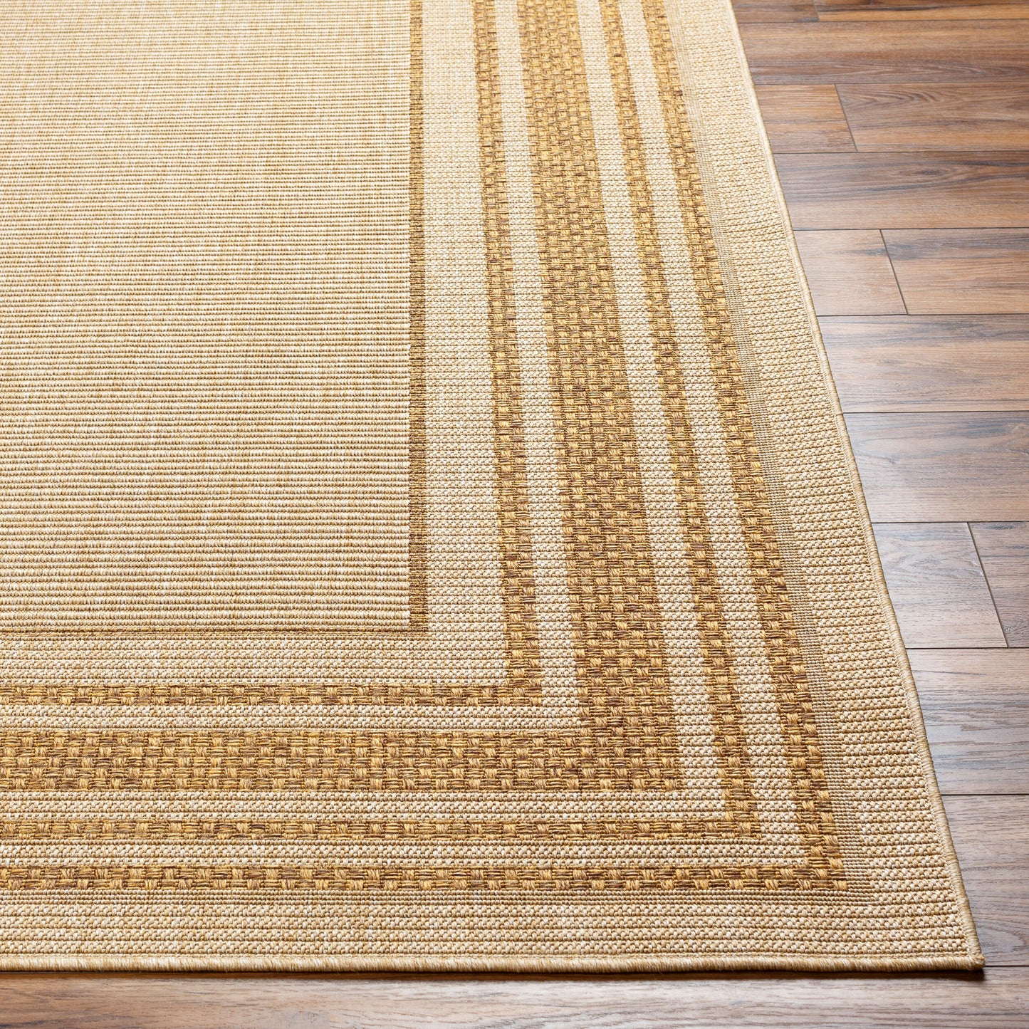 Alfombra tejida a máquina para interior y exterior Pismo Beach PMB-2304 de 2,7 x 3,6 m