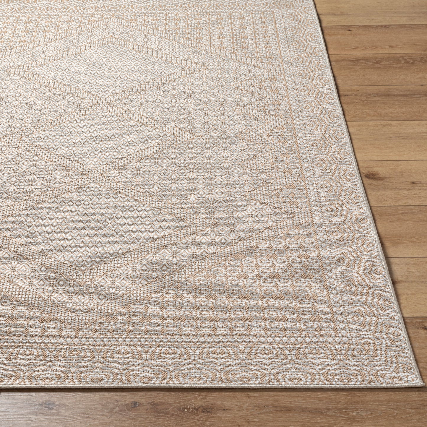 Pismo Beach PMB-2311 8ft Square Machine Woven Indoor/Outdoor Area Rug