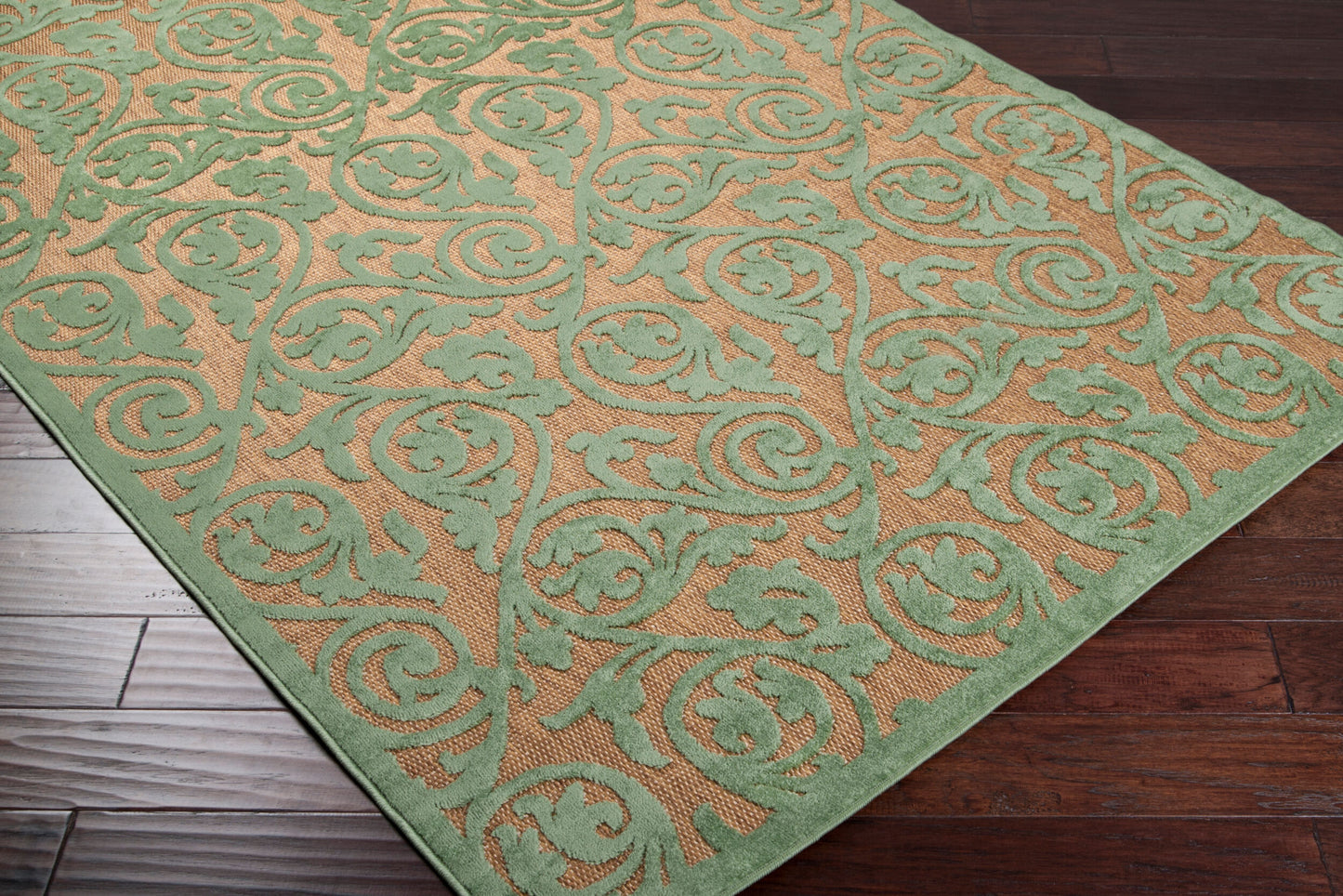 Portera PRT-1031 9' x 12' Machine Woven Indoor/Outdoor Area Rug