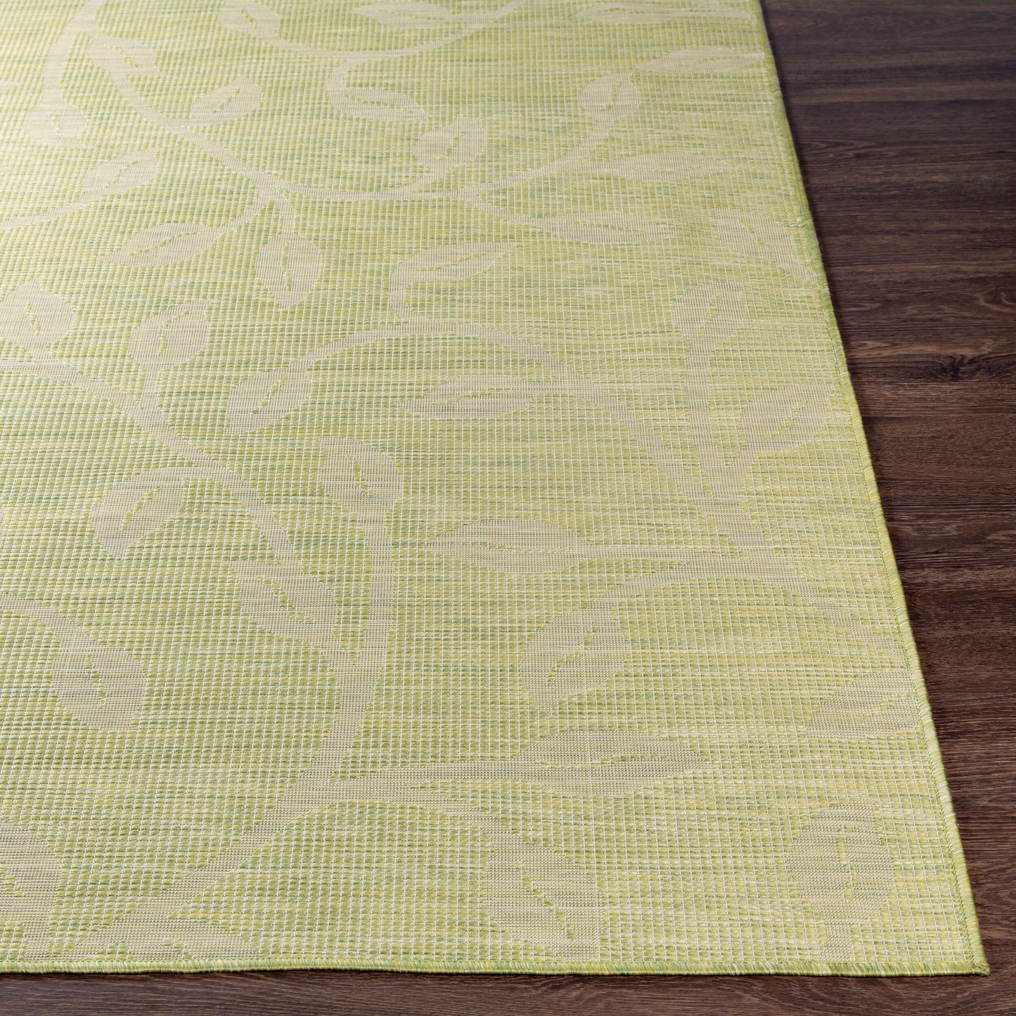 Alfombra Pasadena PSA-2317 de 1,52 m x 2,13 m, tejida a máquina, para interior y exterior