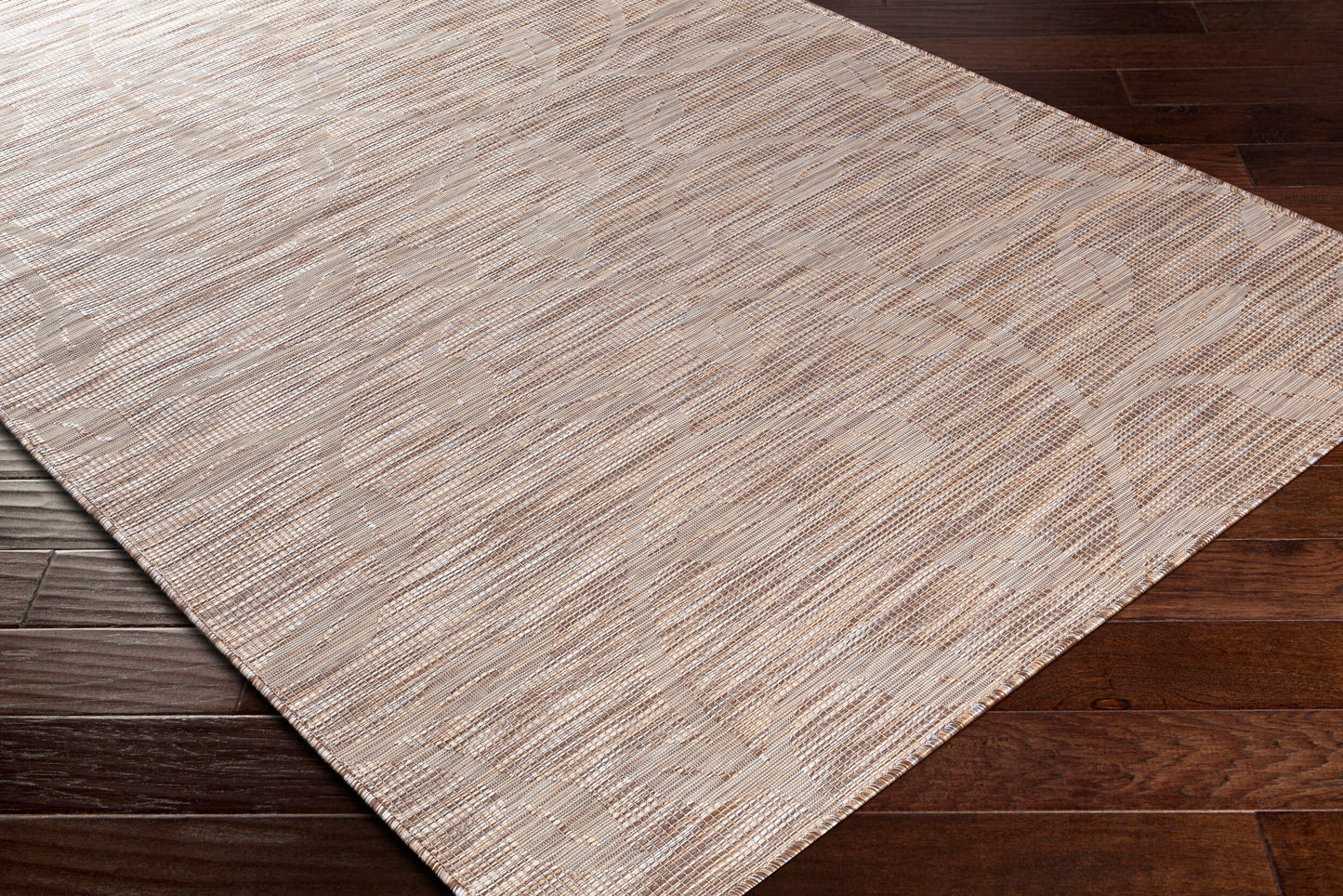 Pasadena PSA-2318 7ft Runner Machine Woven Indoor/Outdoor Runner Rug