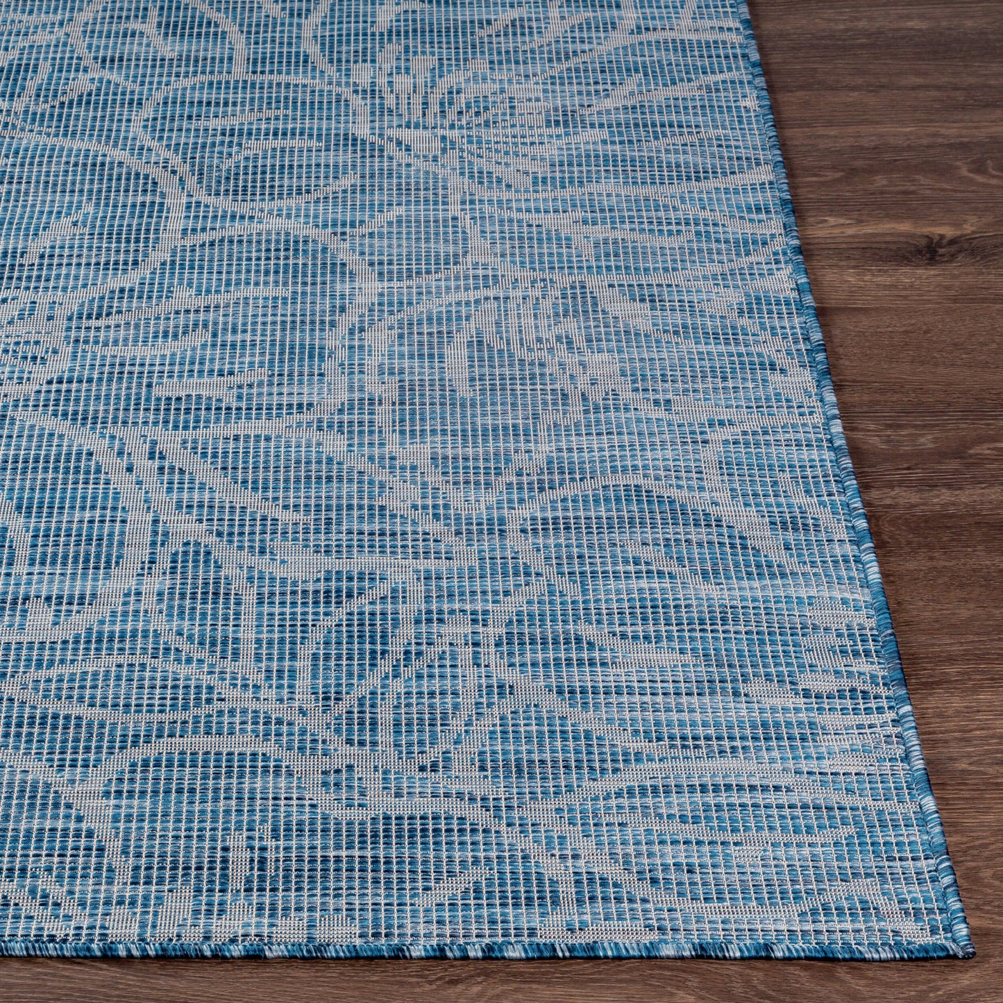Pasadena PSA-2327 7ft Runner Machine Woven Indoor/Outdoor Runner Rug