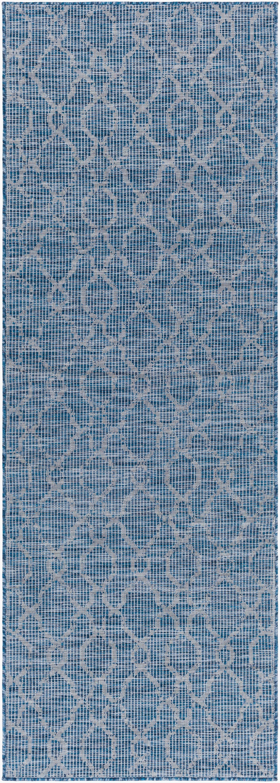 Pasadena PSA-2333 7ft Runner Machine Woven Indoor/Outdoor Runner Rug