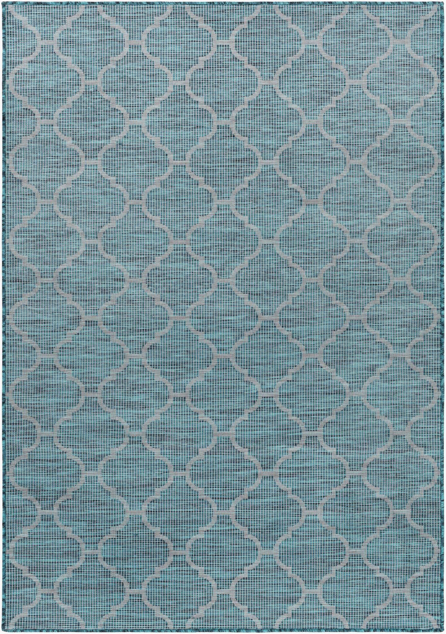 Alfombra decorativa para interior y exterior Pasadena PSA-2342 de 2' x 4', tejida a máquina