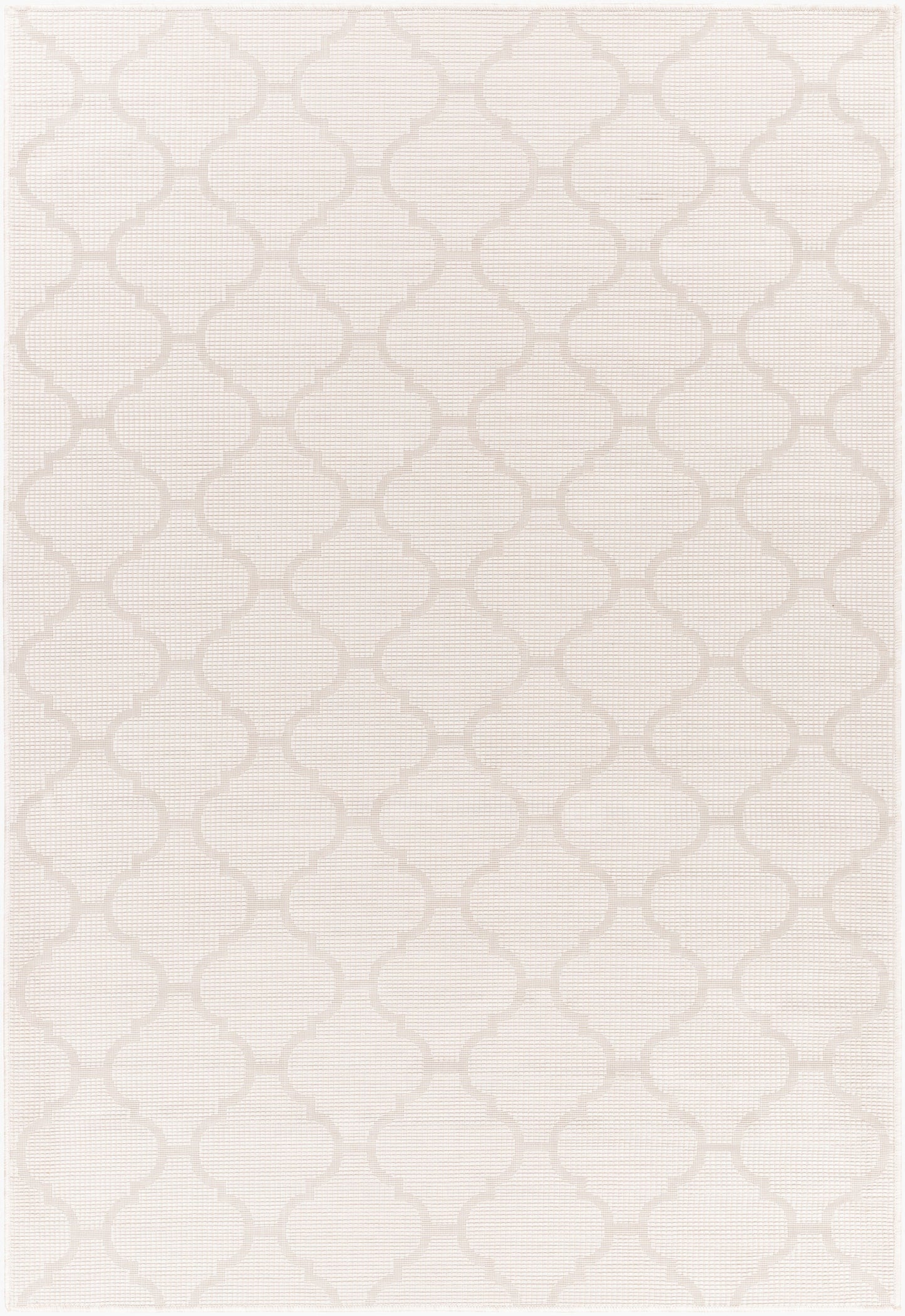 Alfombra decorativa para interior y exterior Pasadena PSA-2345 de 2' x 4', tejida a máquina