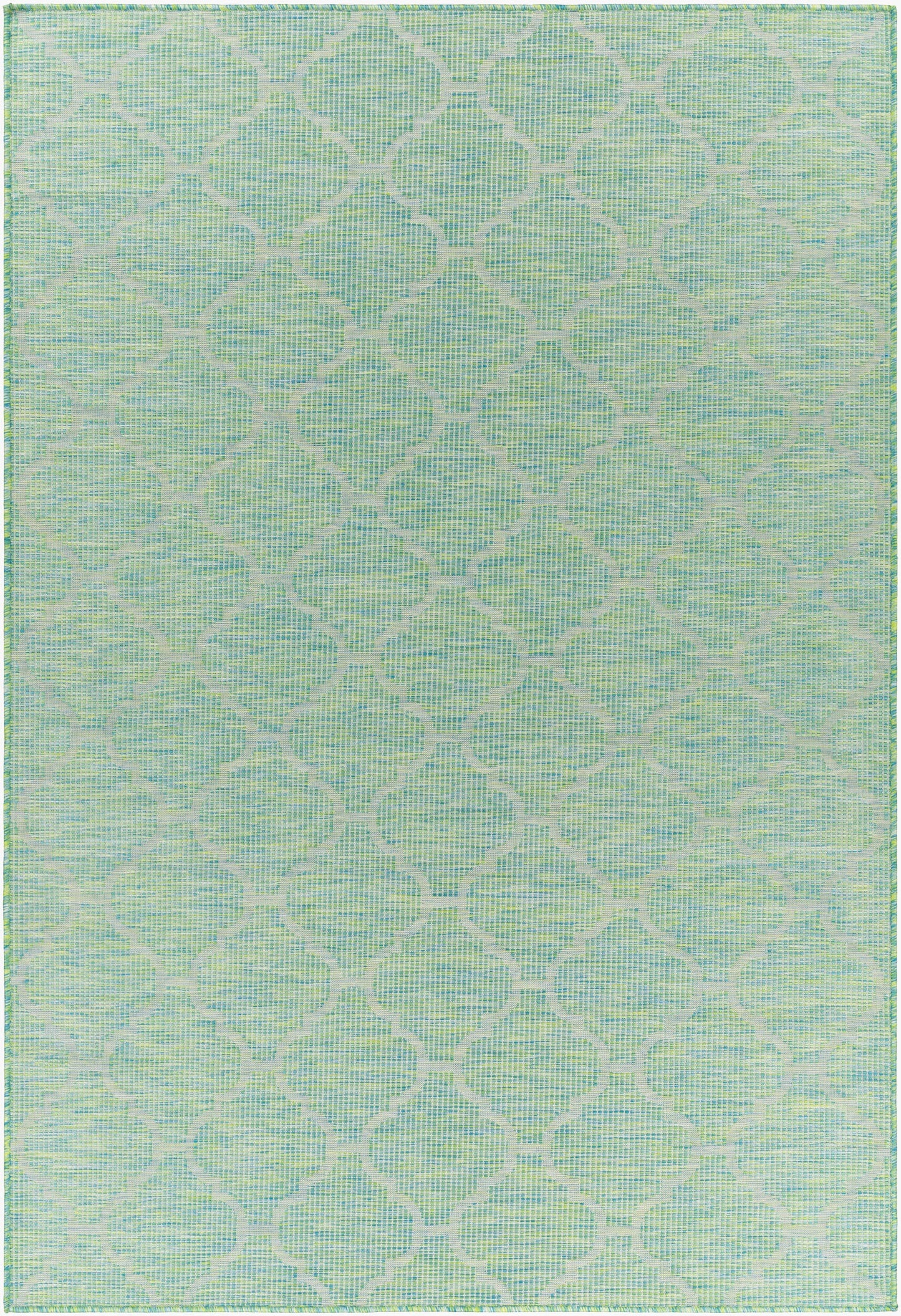 Alfombra Pasadena PSA-2346 de 1,52 m x 2,13 m, tejida a máquina, para interior y exterior