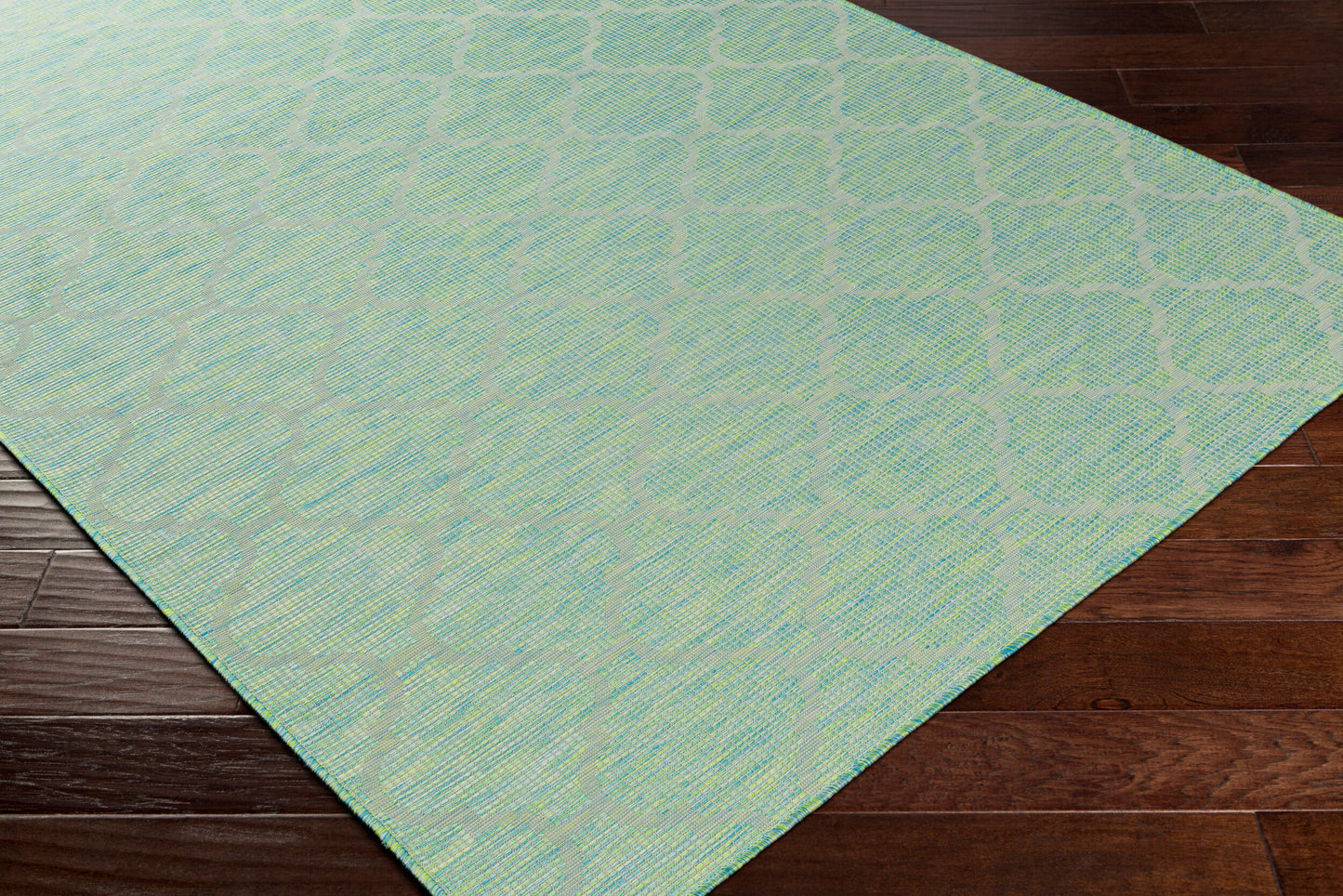 Pasadena PSA-2346 7ft Runner Machine Woven Indoor/Outdoor Runner Rug