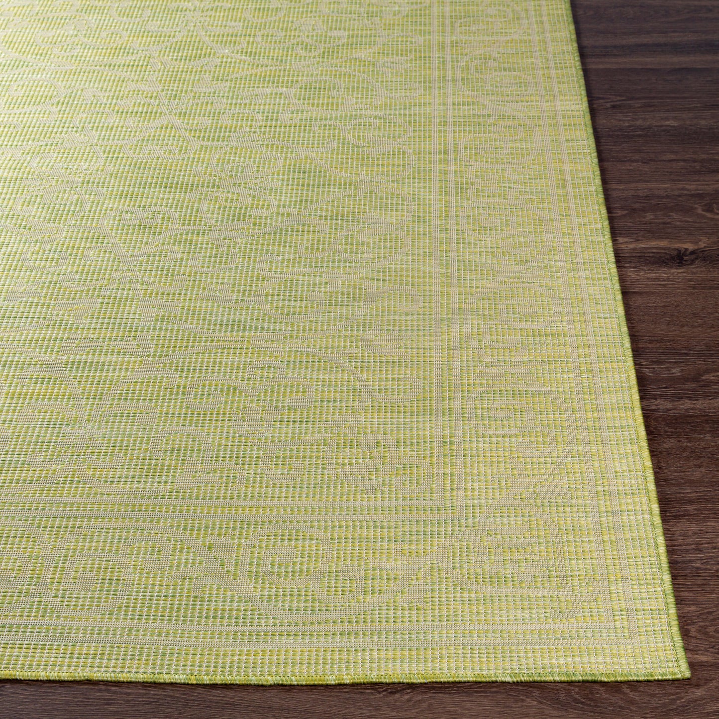 Pasadena PSA-2355 7ft Runner Machine Woven Indoor/Outdoor Runner Rug