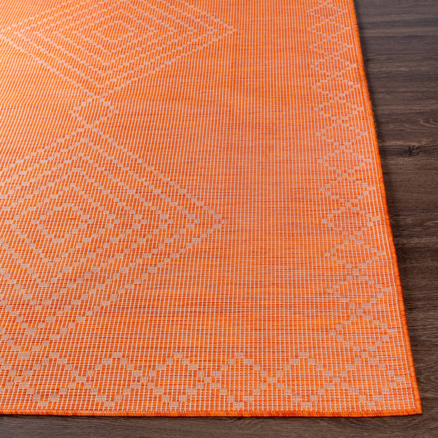 Pasadena PSA-2371 7ft Runner Machine Woven Indoor/Outdoor Runner Rug