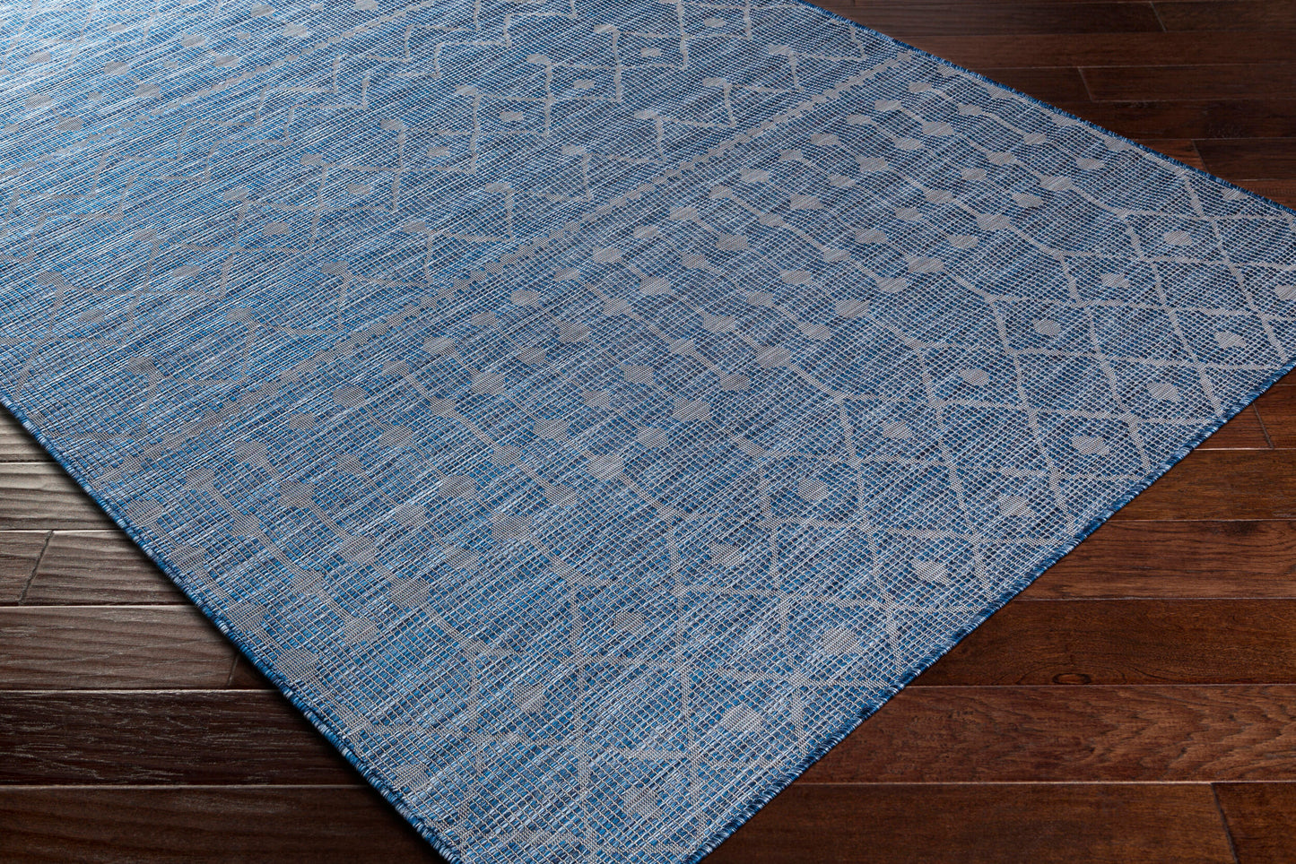 Pasadena PSA-2375 7ft Runner Machine Woven Indoor/Outdoor Runner Rug