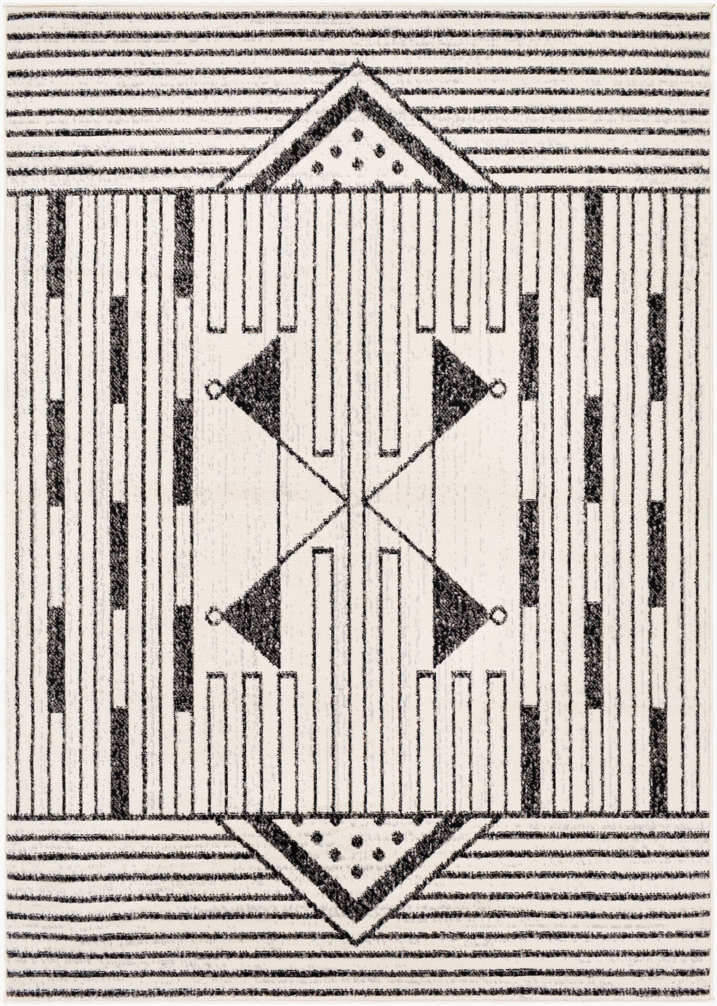 Pisa PSS-2316 6' x 9' Machine Woven Area Rug