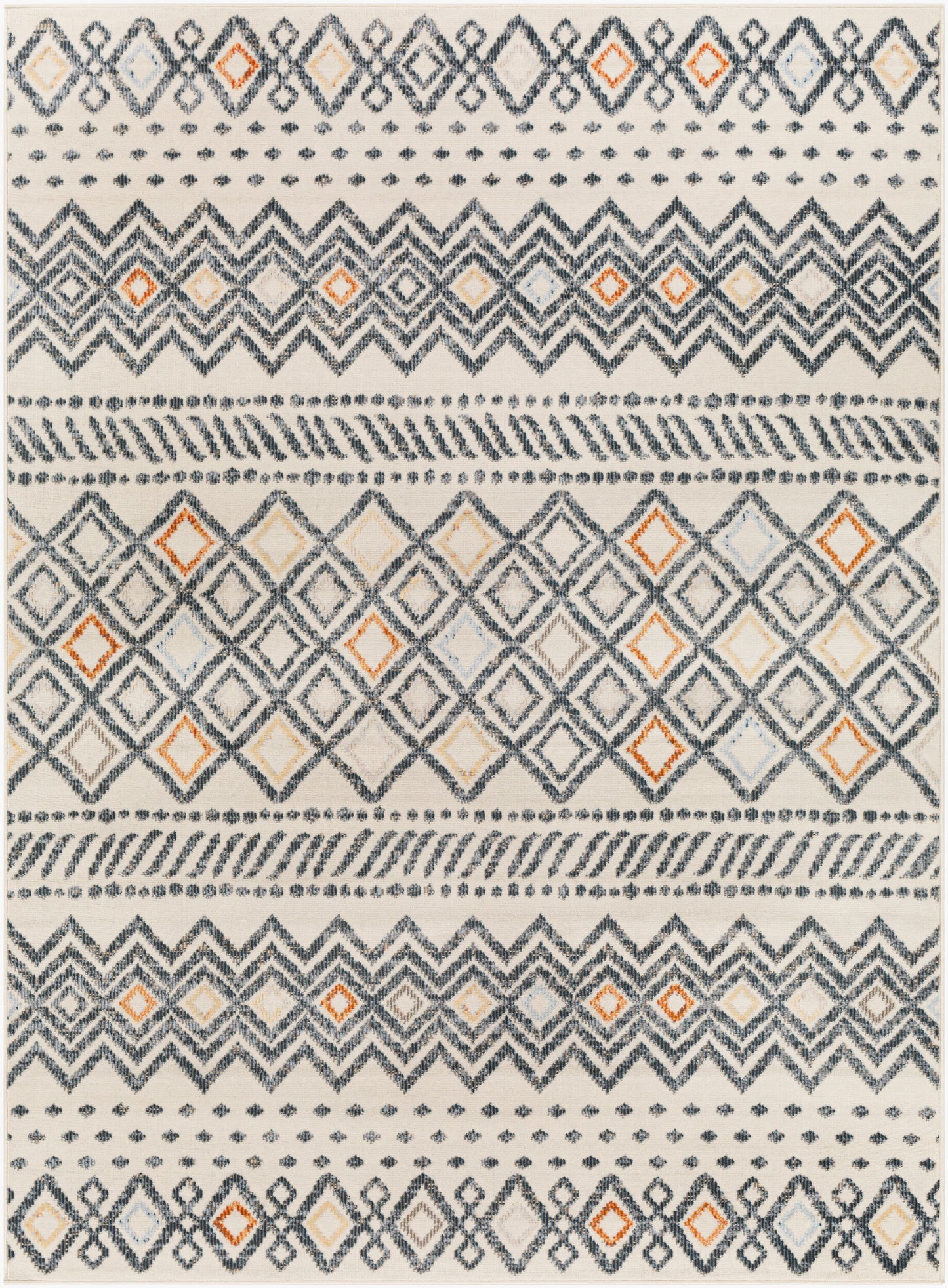 Pisa PSS-2340 6' x 9' Machine Woven Area Rug
