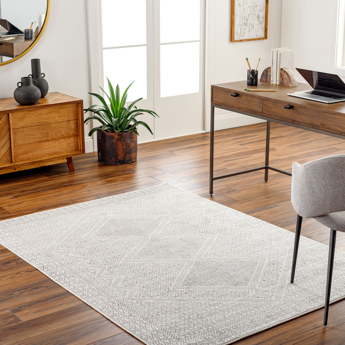 Pisa PSS-2345 8' x 10' Machine Woven Area Rug