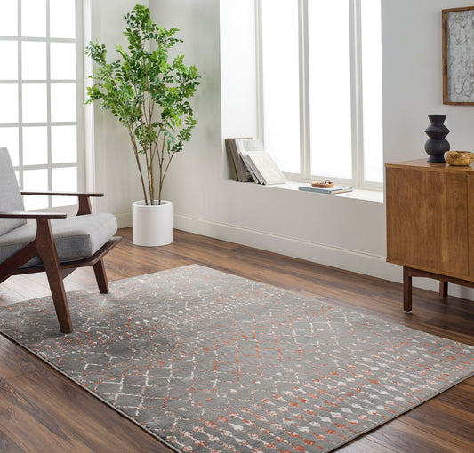 Alfombra tejida a máquina Pisa PSS-2369 de 8' x 10'