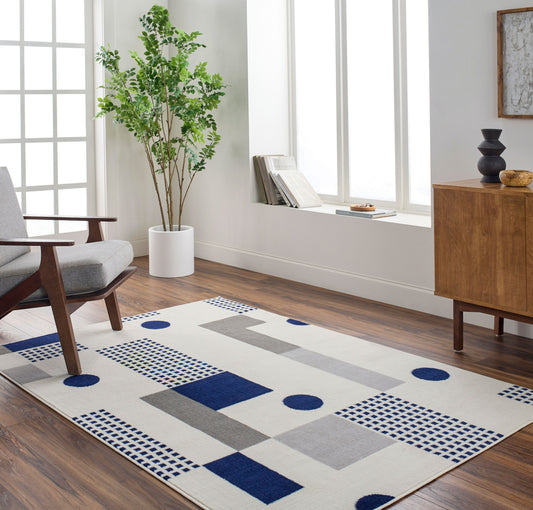 Alfombra tejida a máquina Pisa PSS-2384 de 8' x 10'