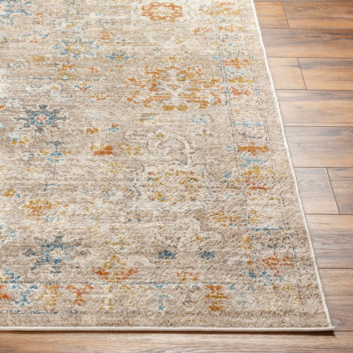 Pertek PTK-2304 5' x 7' Machine Woven Area Rug