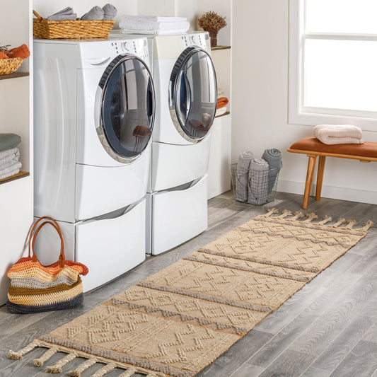 Preston PTN-2301 8ft Runner Handmade Runner Rug