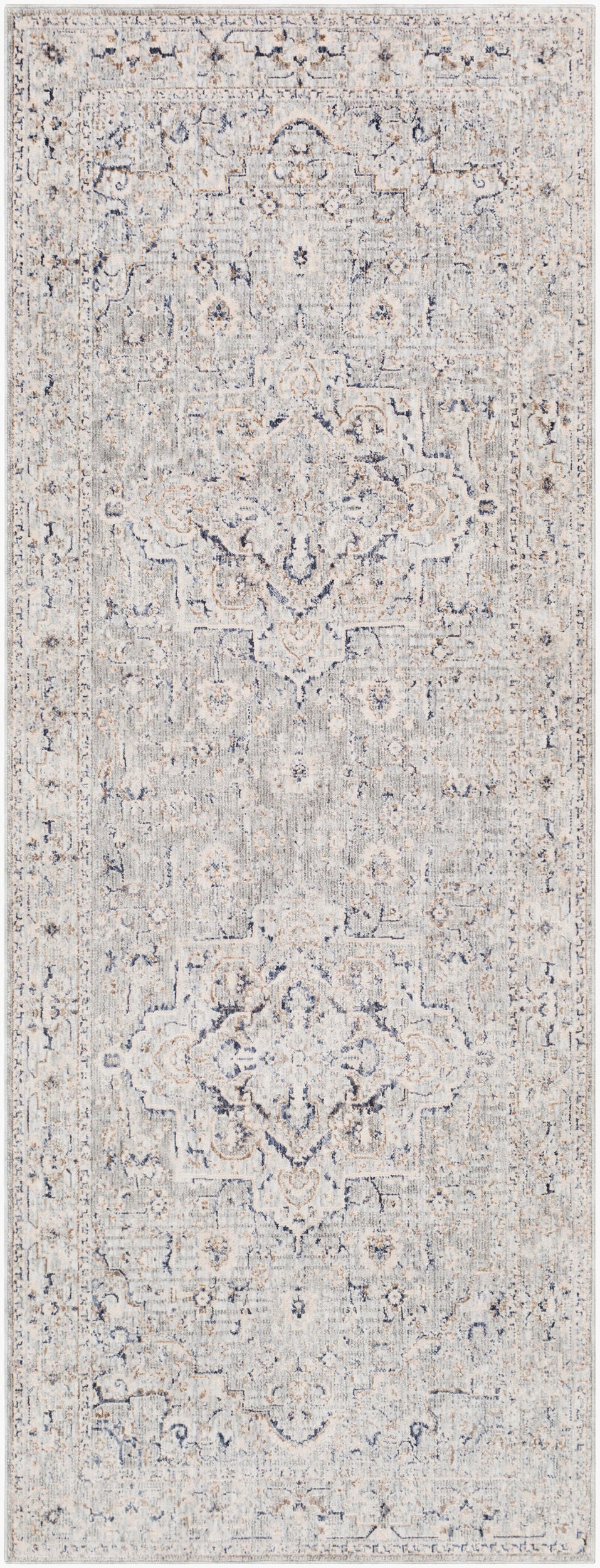 Palazzo PZL-2300 10ft Runner Machine Woven Runner Rug
