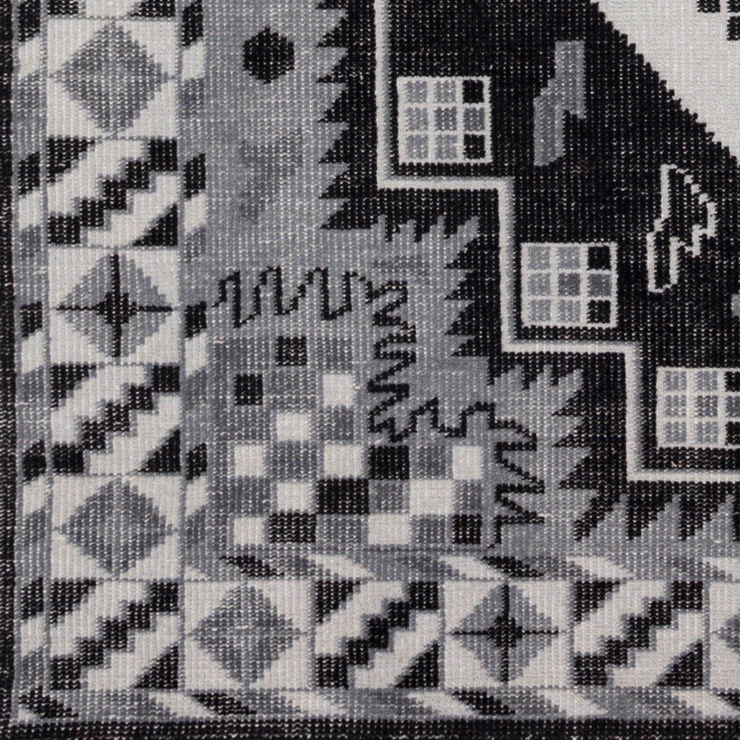 Pazar PZR-6004 2' x 3' Handmade Wool Accent Rug