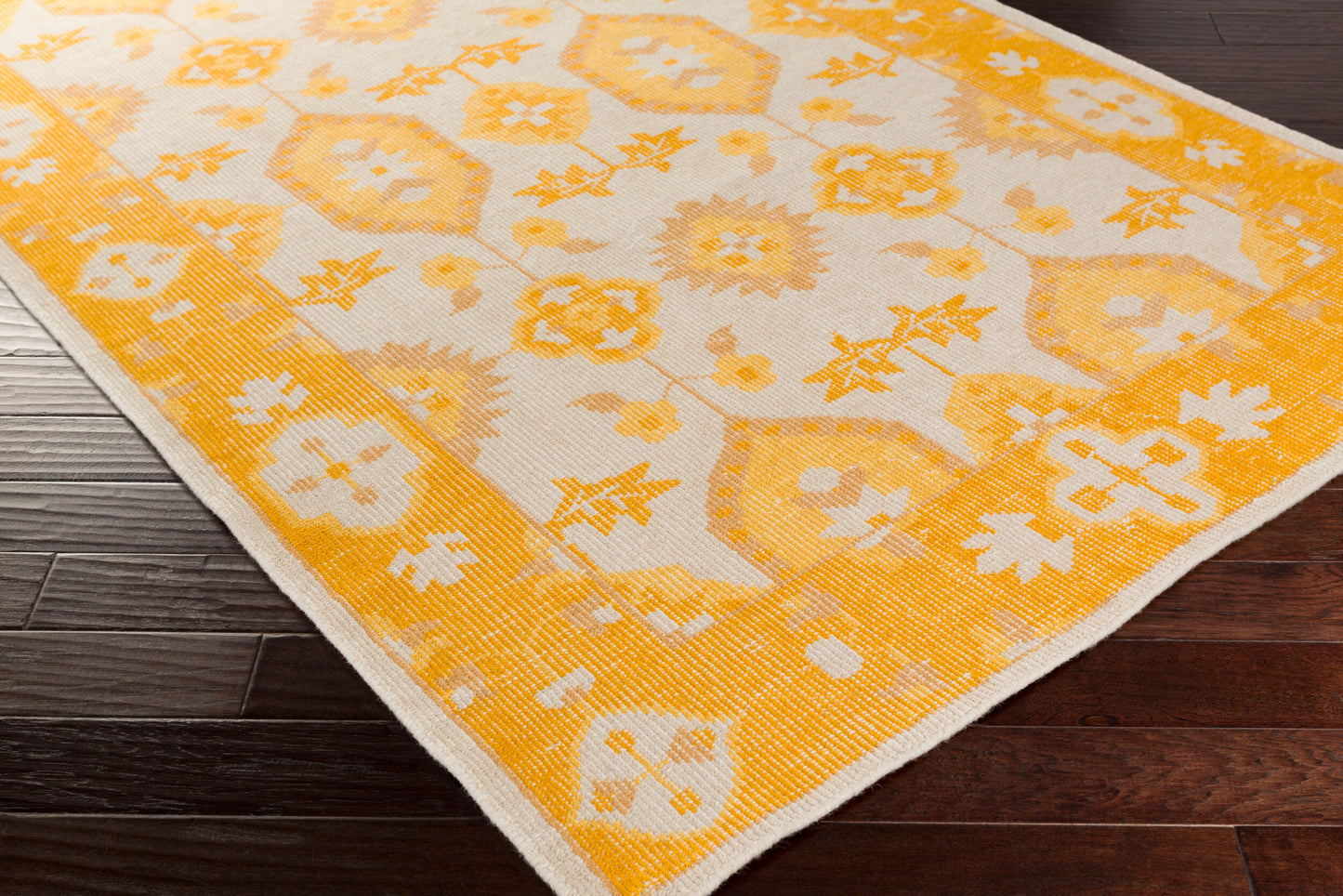Pazar PZR-6007 5' x 9' Handmade Wool Area Rug